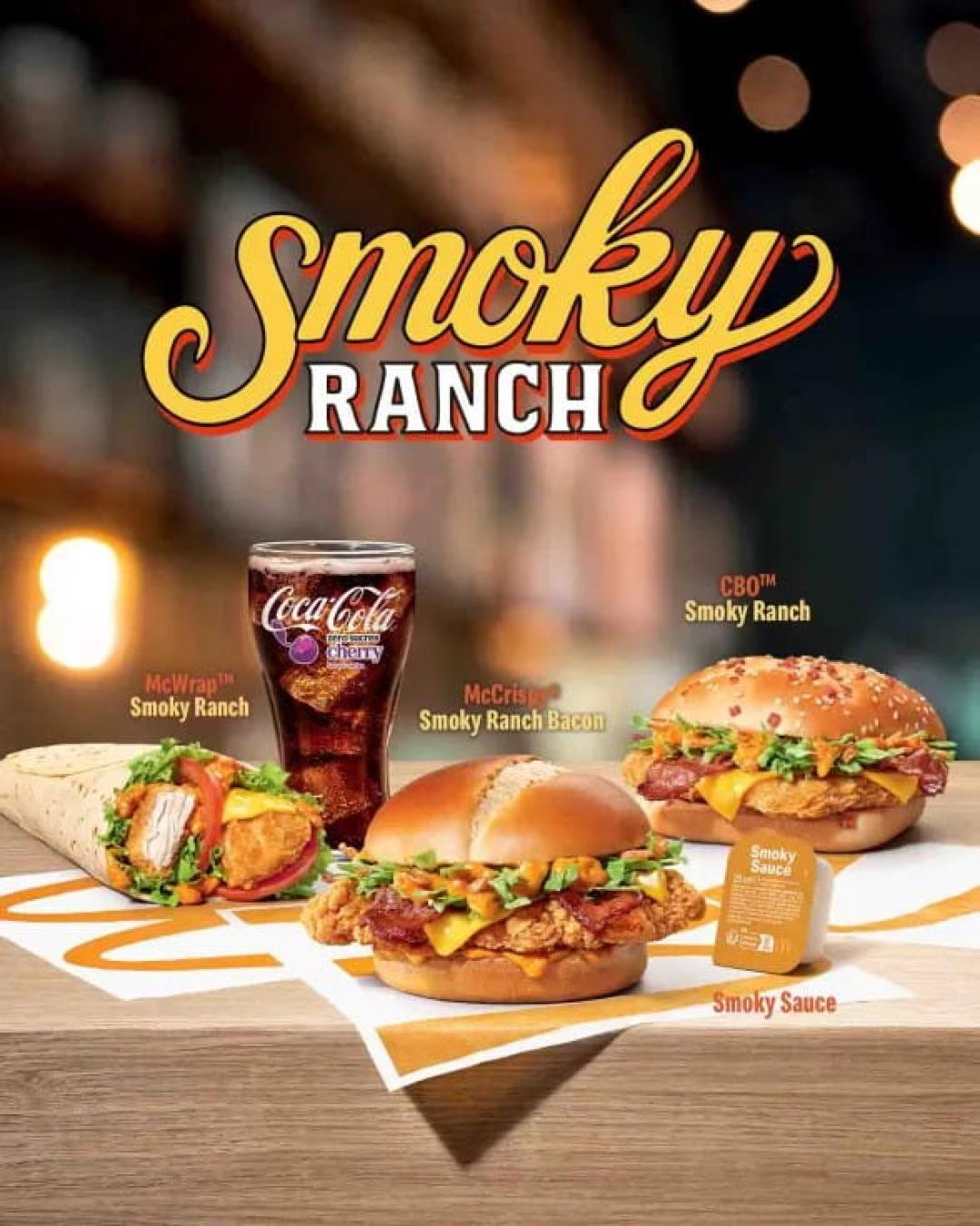 McDonald's - Smoky Ranch s’invite chez McDo 🔥 Du poulet croustillant ...