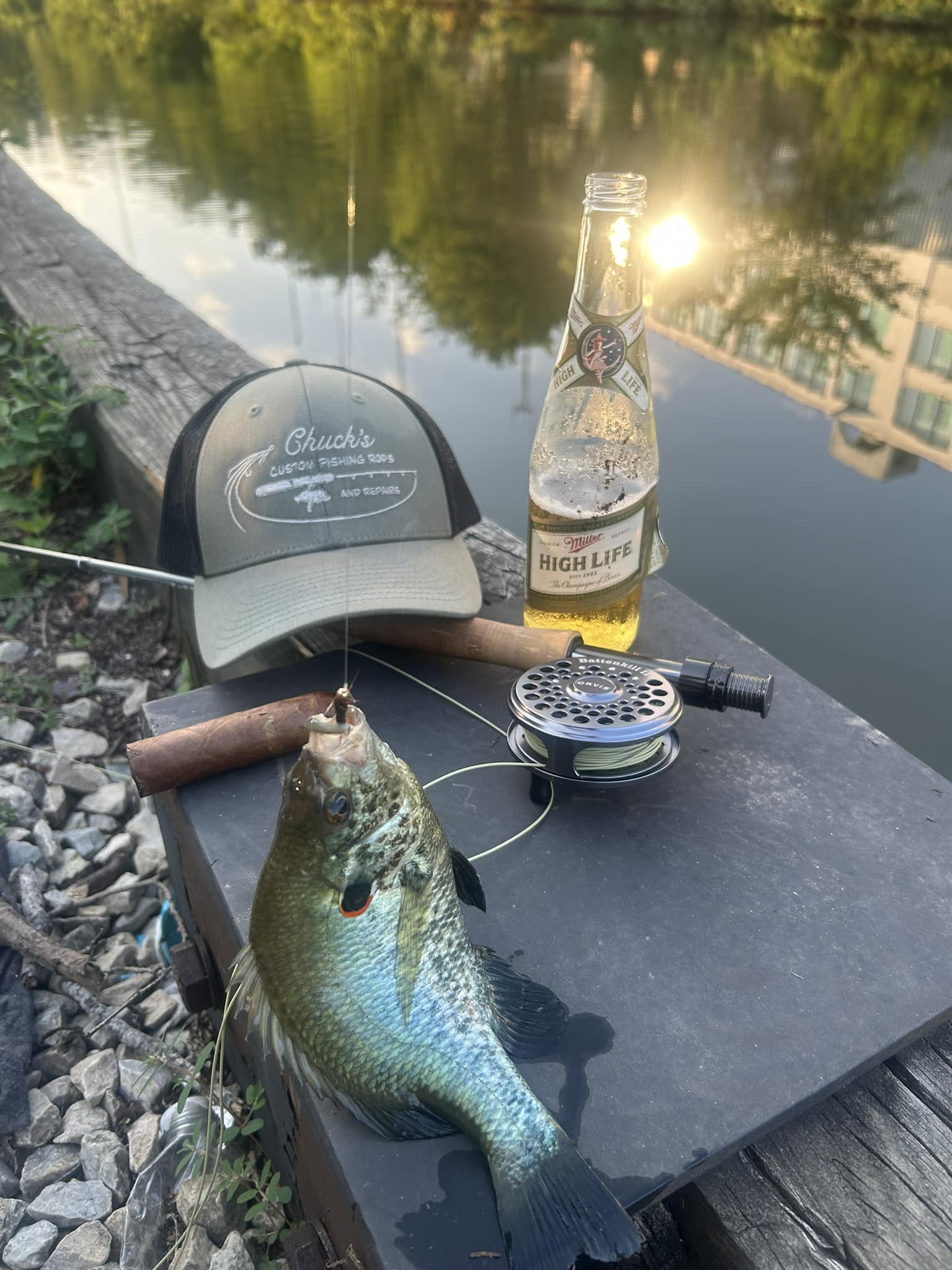 custom made fly fishing rods NFS Now comes with a custom CCRC rod tube McFarland Custom Rod  McFarland