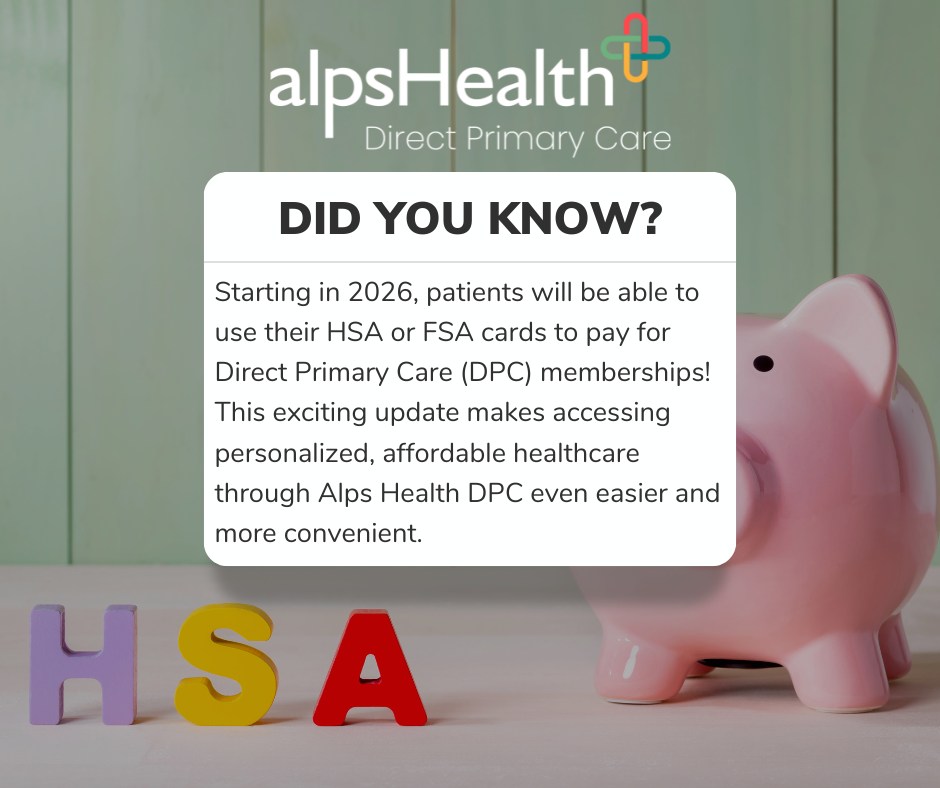 💳 Exciting news from... - Alps Health Direct Primary Care | Facebook