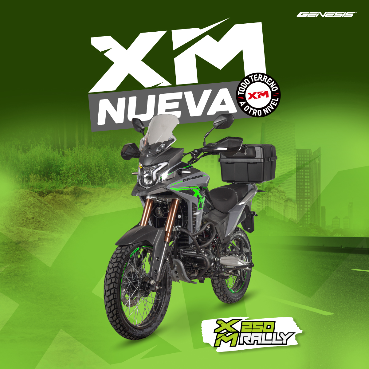 🌄🔥 La aventura se vive en dos ruedas... - Motos Genesis - KMF | Facebook