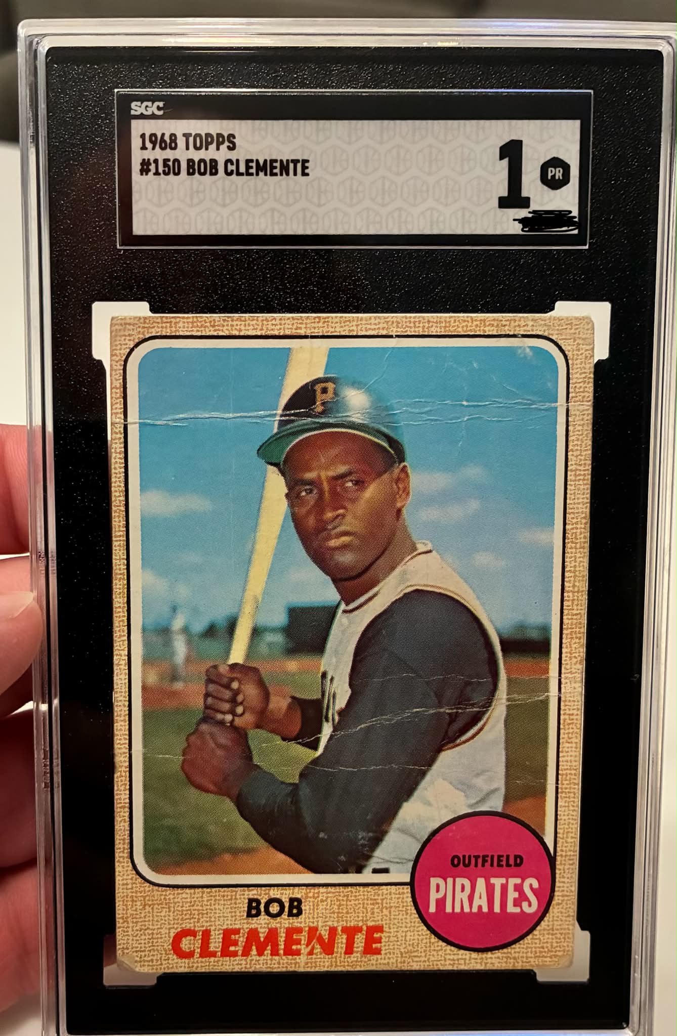 Roberto Clemente 2023 All-Inter Topps Chrome SuperFractor