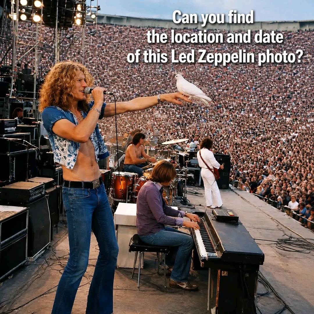 For the first time, previously unseen photographs of Led Zeppelin