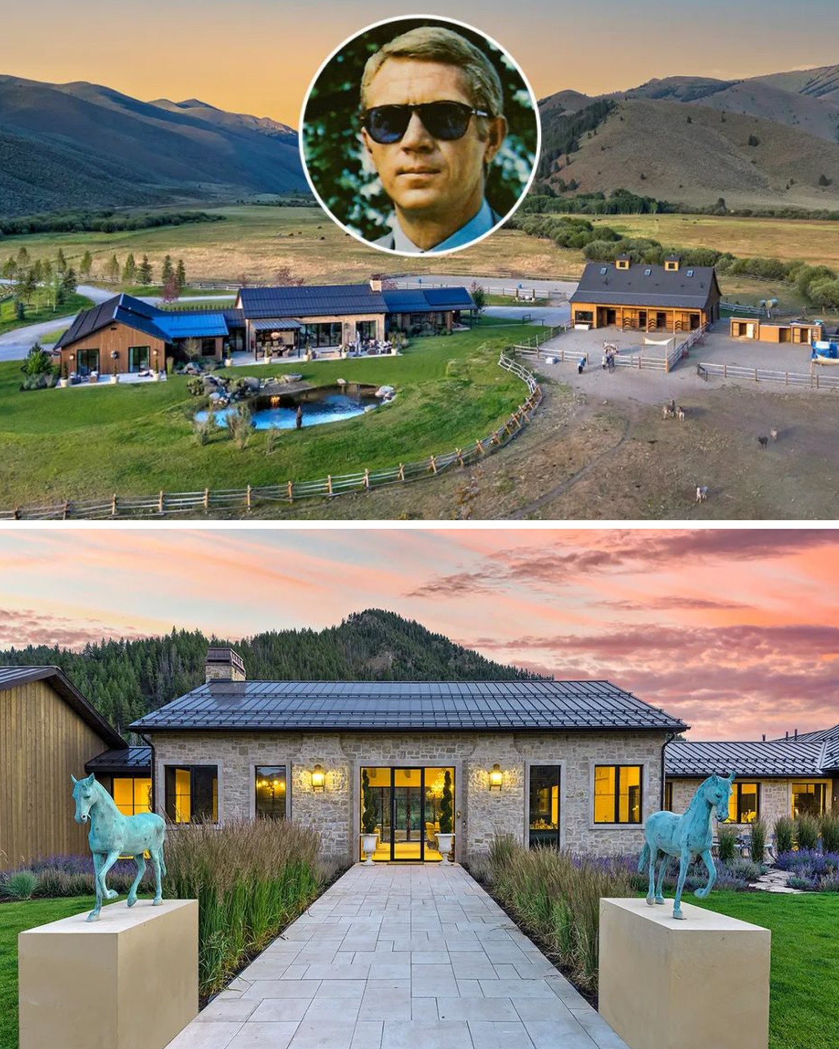 Florida - Steve McQueen Idaho Ranch Listed for $25 Million: A Western ...