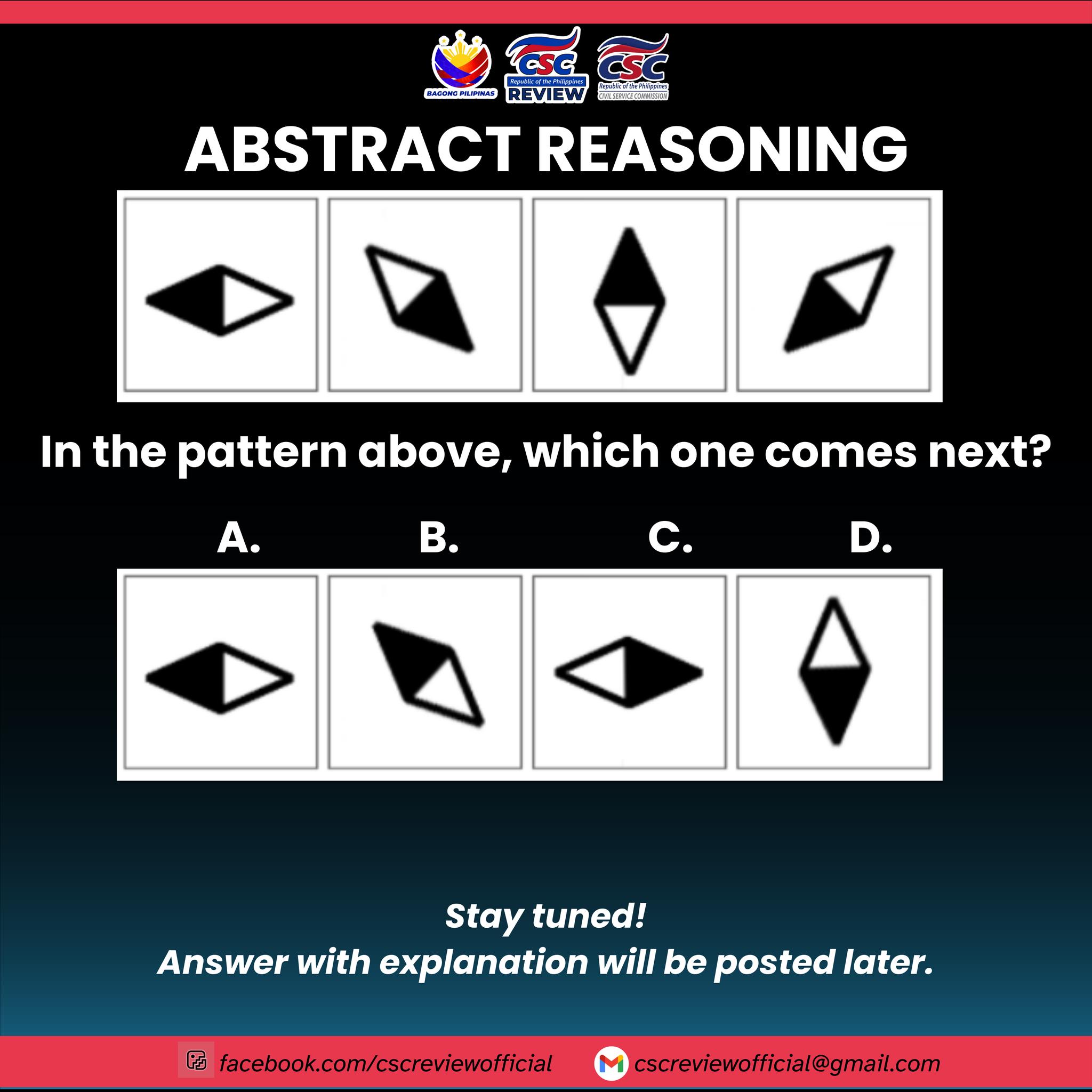 CivilService - Civil Service Exam 2026 Review: Abstract Reasoning. # ...