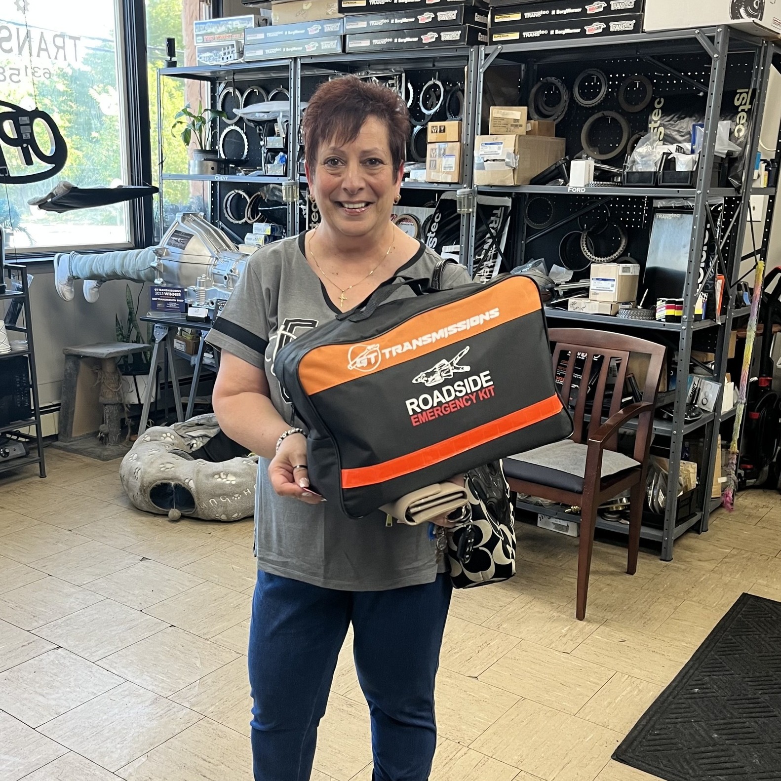 GT - 🎉 Meet our raffle winner, Ann! A two-time cancer survivor who has ...