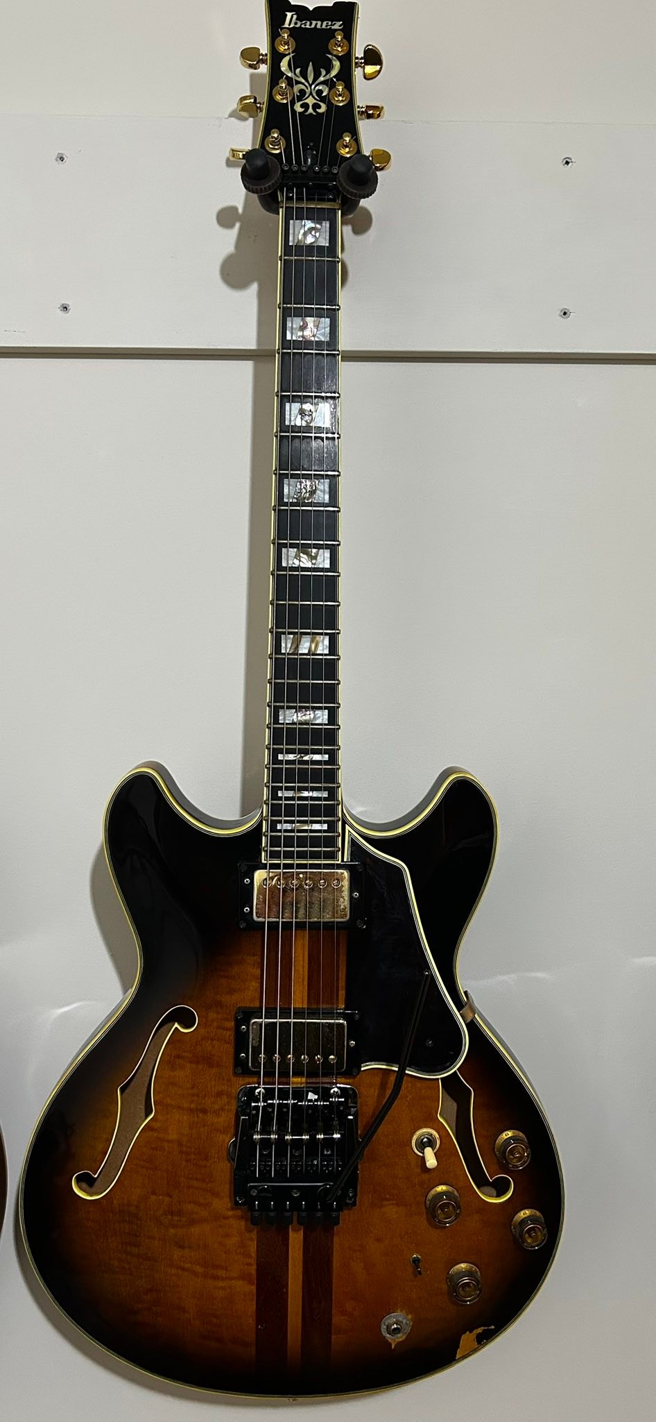 1980 Ibanez AS200 archtop guitar