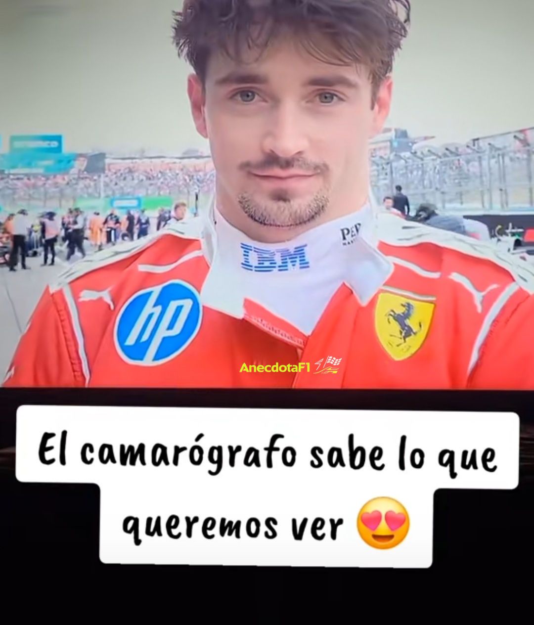 AnecdotaF1 - Charles Leclerc finalizó en la tercera posición en el