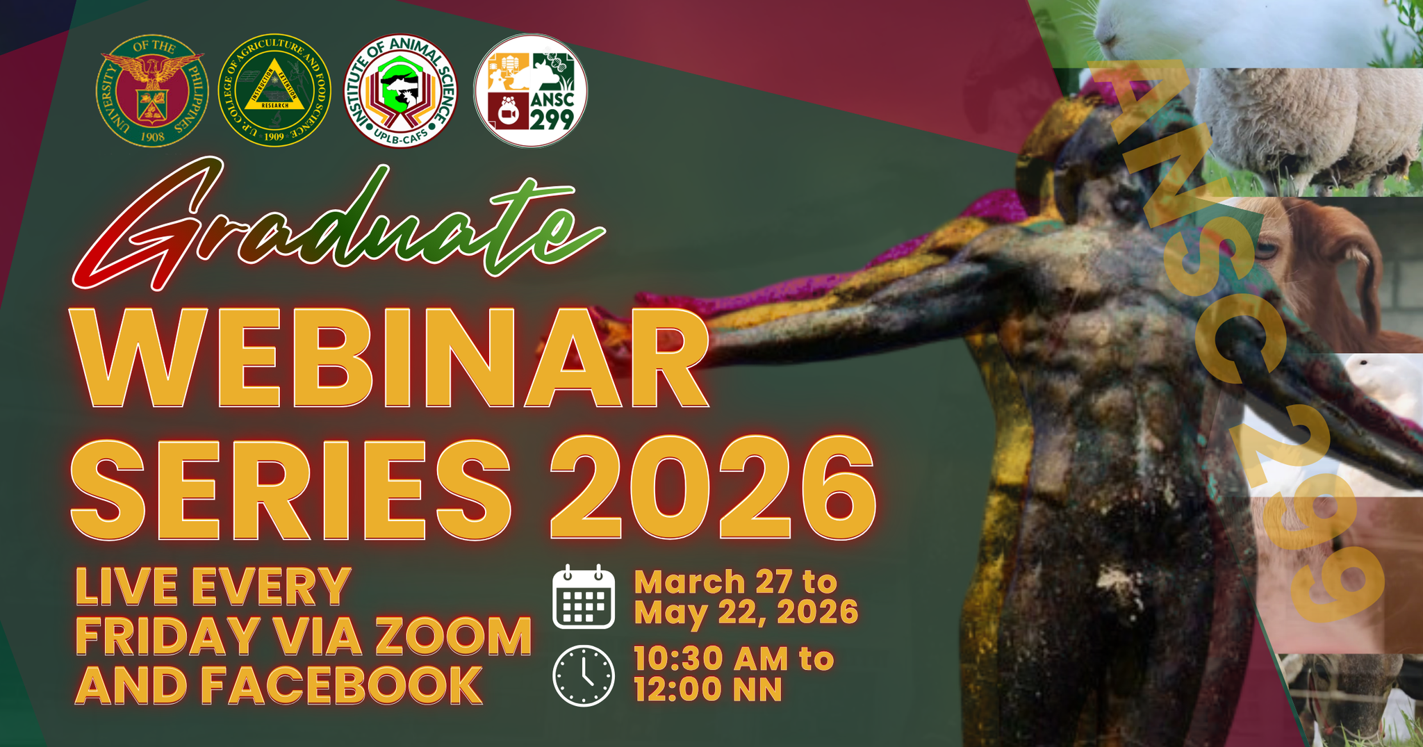 UPLB ANSC 299 - Graduate Webinar Series | Los Baños