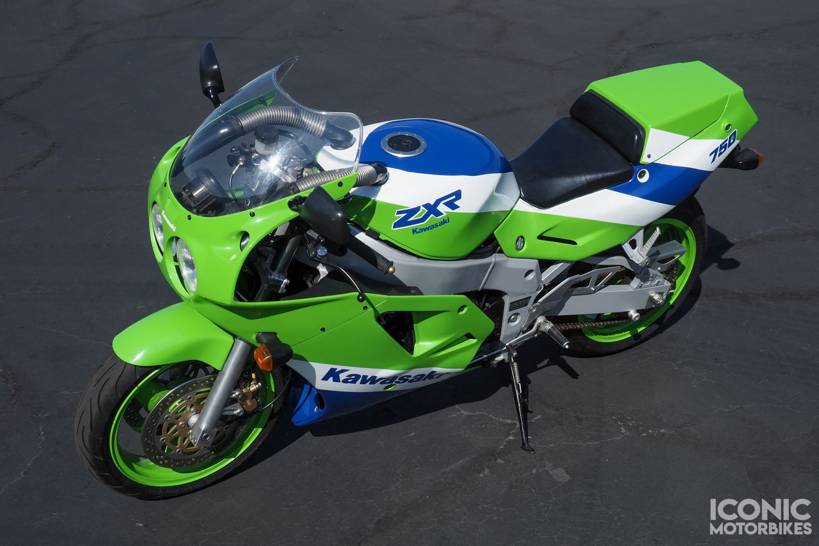Tony - Kawasaki Ninja ZX7R – A mid-90s sportbike icon, the ZX7R