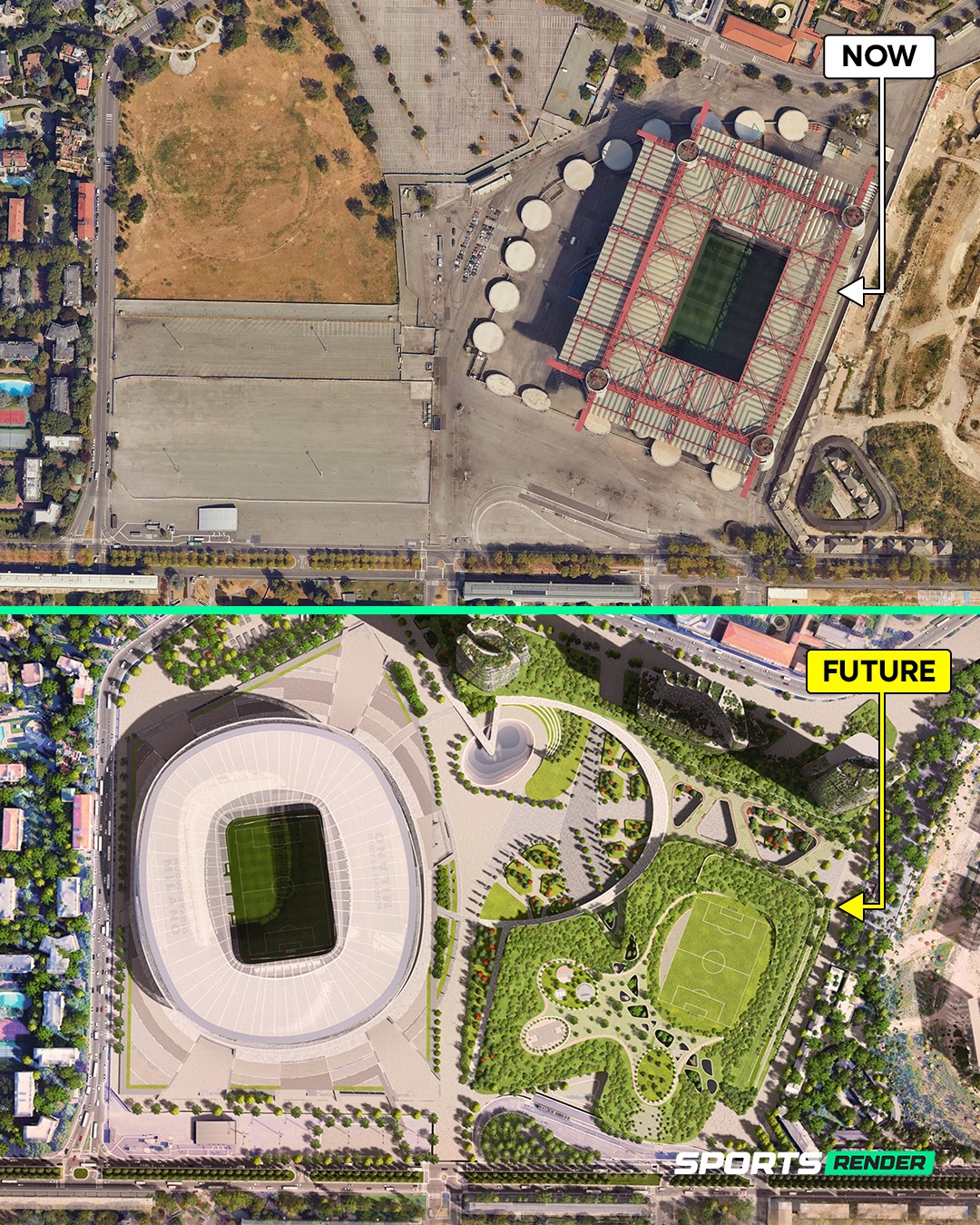 SportsRender - The Future Milan & Inter Stadium Is Coming!... | Facebook