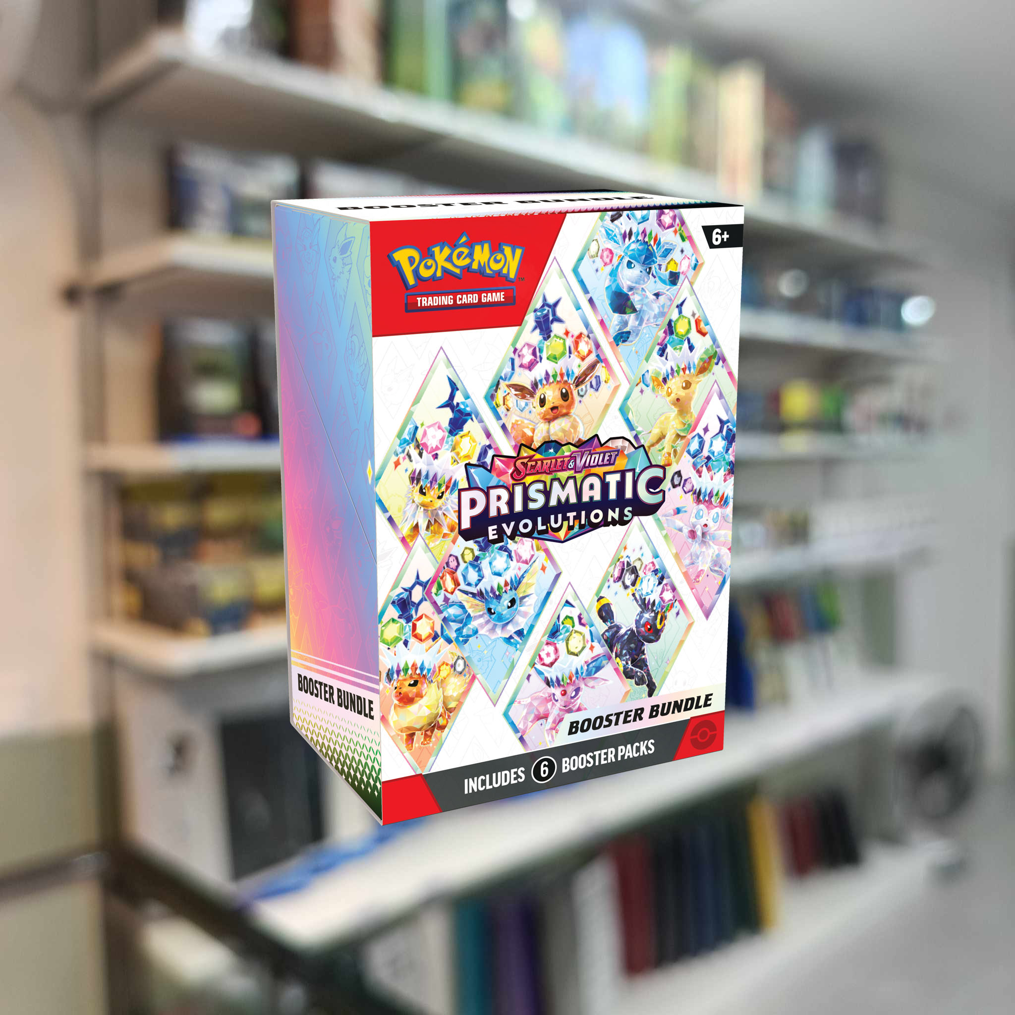 prismatic evolution booster box preorder POKEMON TCG: SCARLET AND VIOLET: EVOLUTIONS TWO-BOOSTER BLISTER : Toys & Games you get one randomly selected foil promo card featuring Eevee or one of its Evolutions as a Stellar Tera Pokmon ex Pokemon - Scarlet & Violet