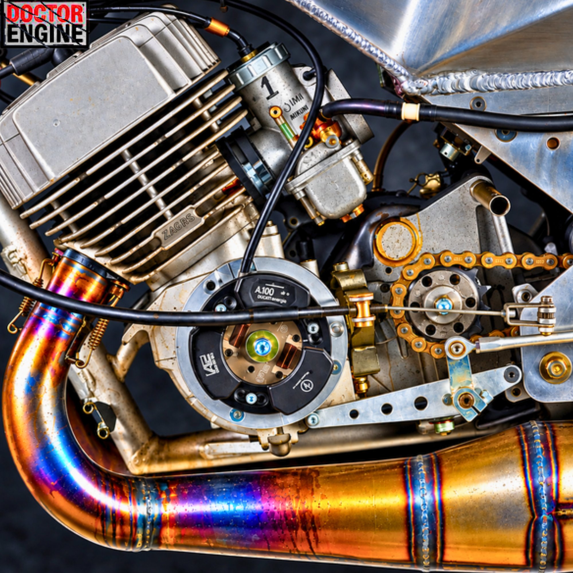 This Kawasaki 500 monocoque racer is a seriously cool example of