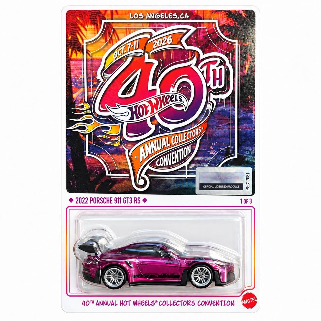 40th hot wheels collectors convention cars 2026