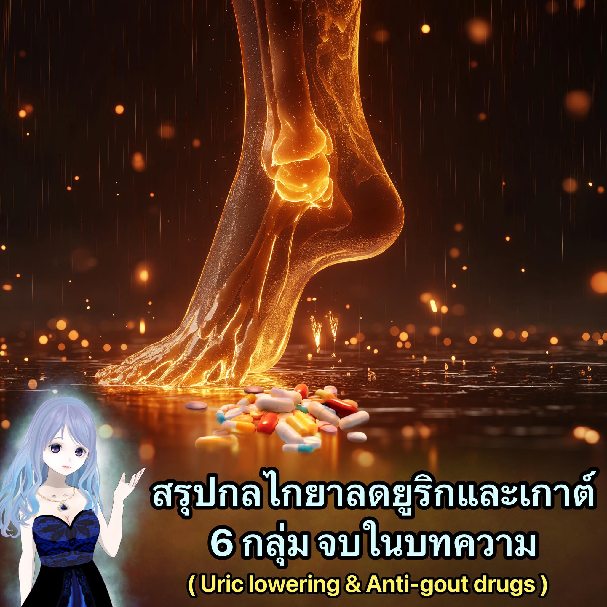 Tensia - ️ สรุปยาลดยูริคและรักษาเกาต์ ครบจบในบทความ เน้นให้เห็นว่ามันไป ...