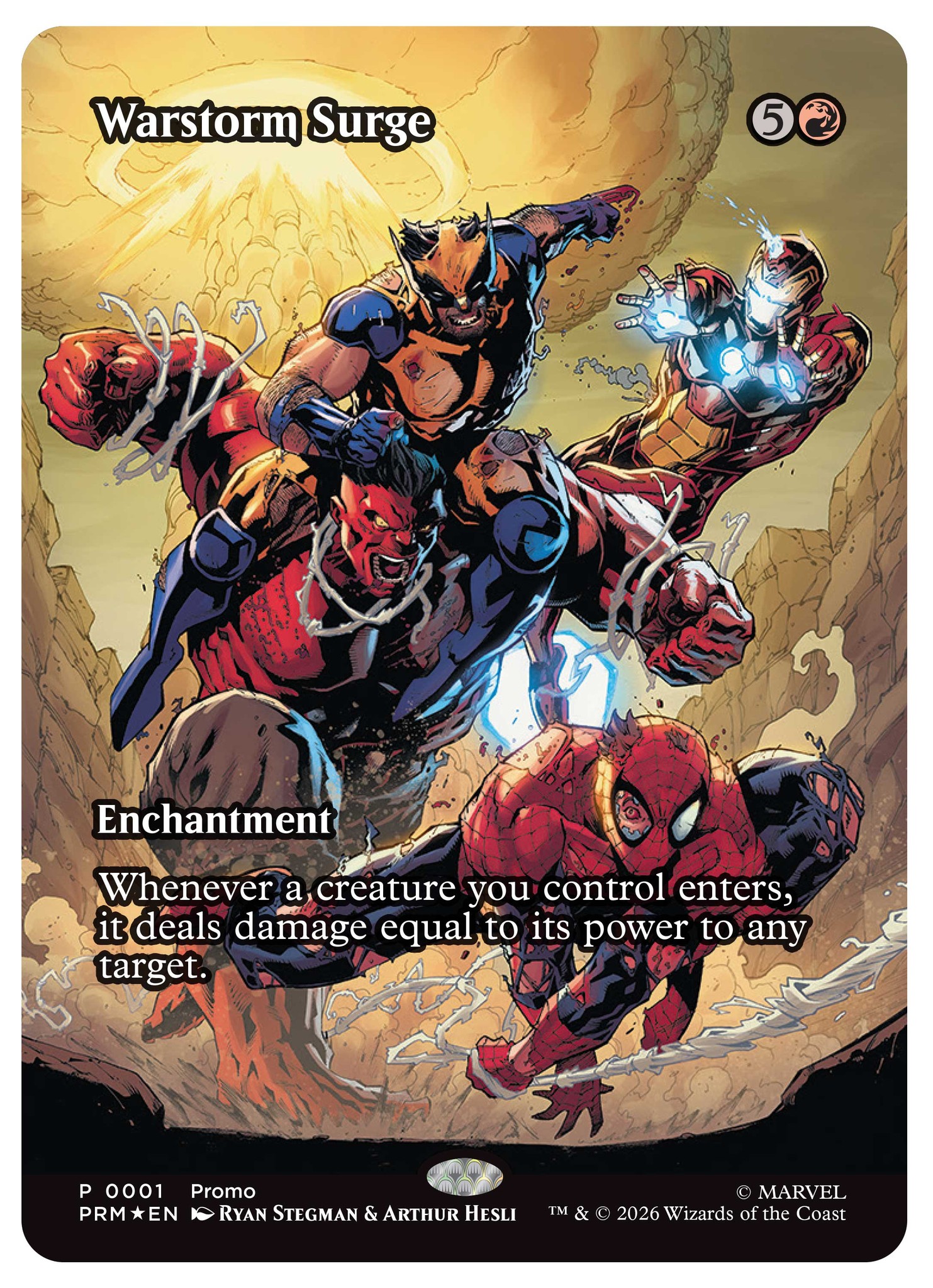 Marvel's Avengers: Armageddon #1 features exclusive Warstorm Surge