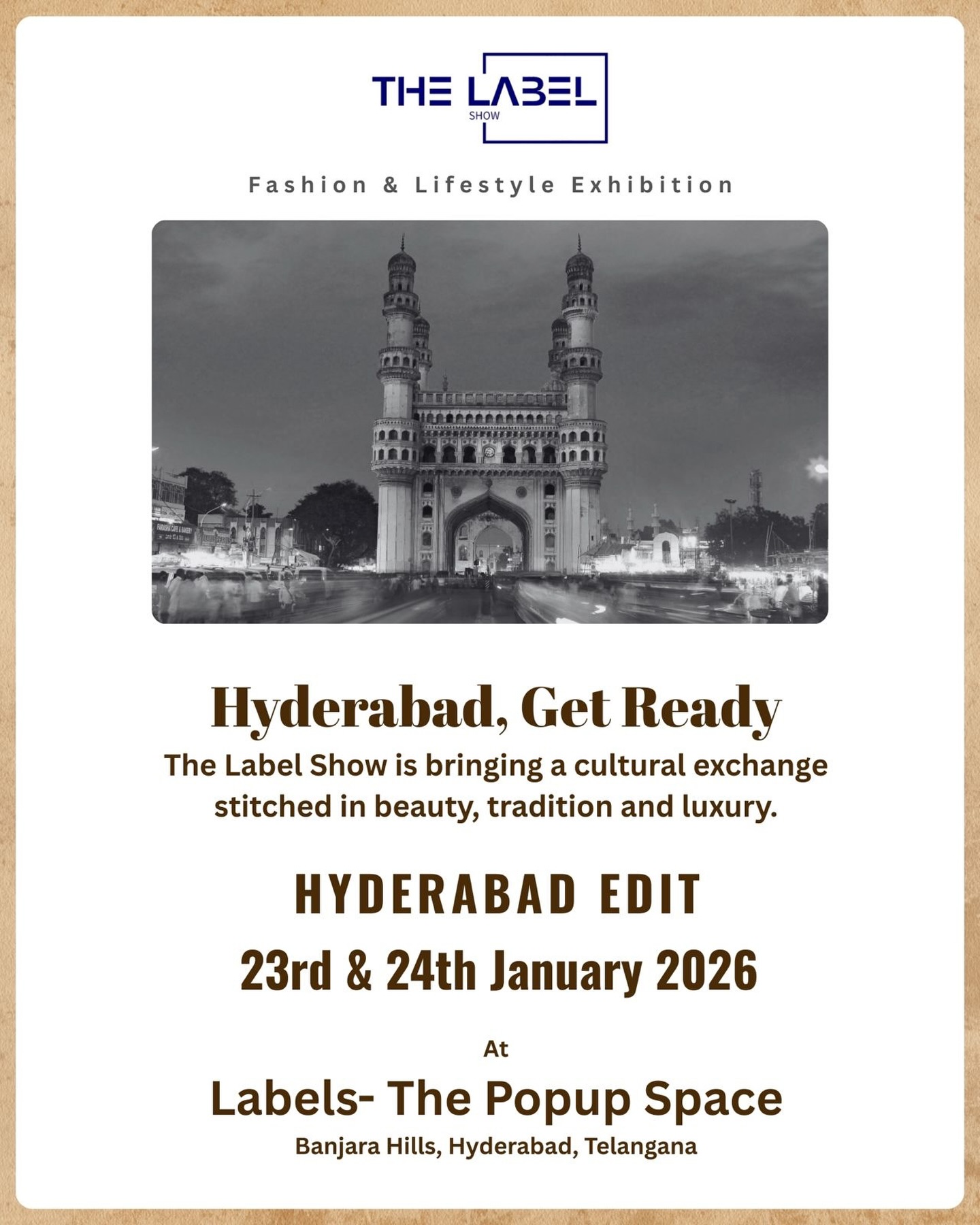 The Label - Heritage • Craft • Culture • Colour Hyderabad, the city of ...