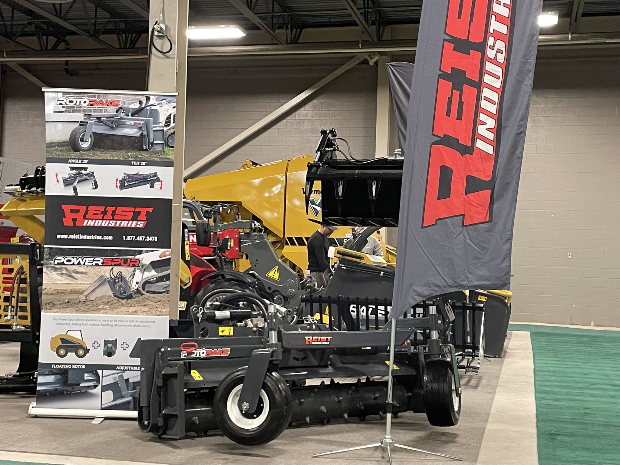 Reist - 👀 Reist RotoRake on display at London Farm Show 👀 Visit us at ...
