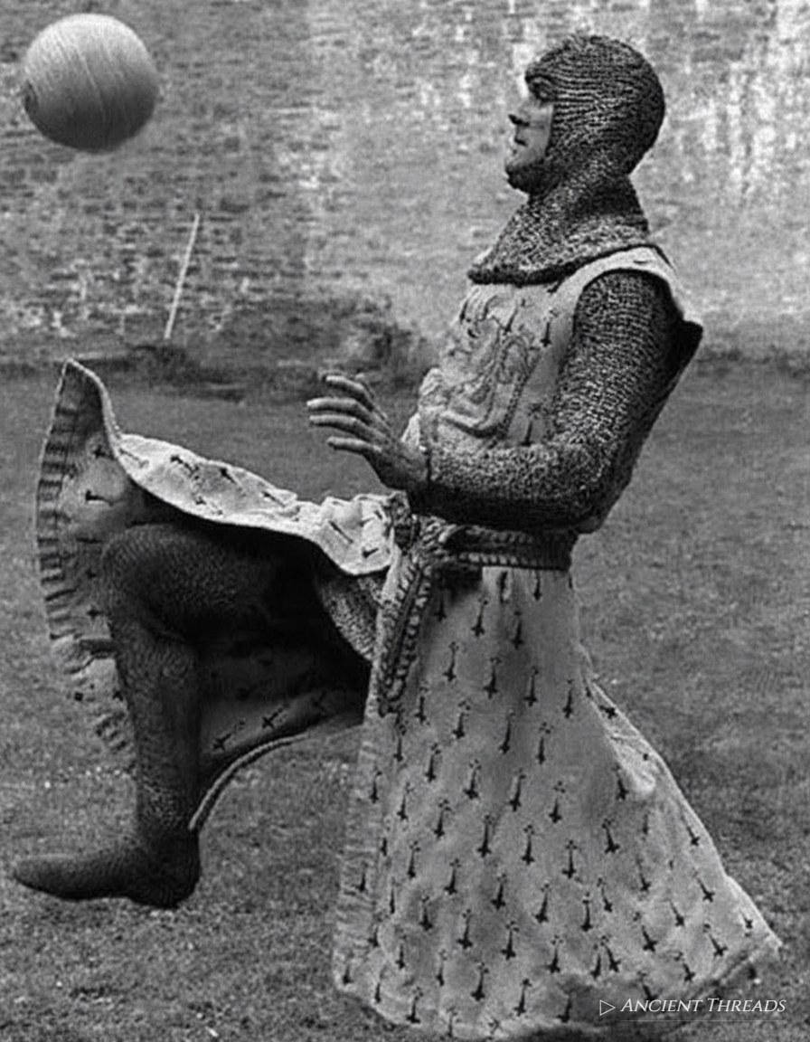 Ancient - 1975 — John Cleese on the set of Monty Python and the Holy ...