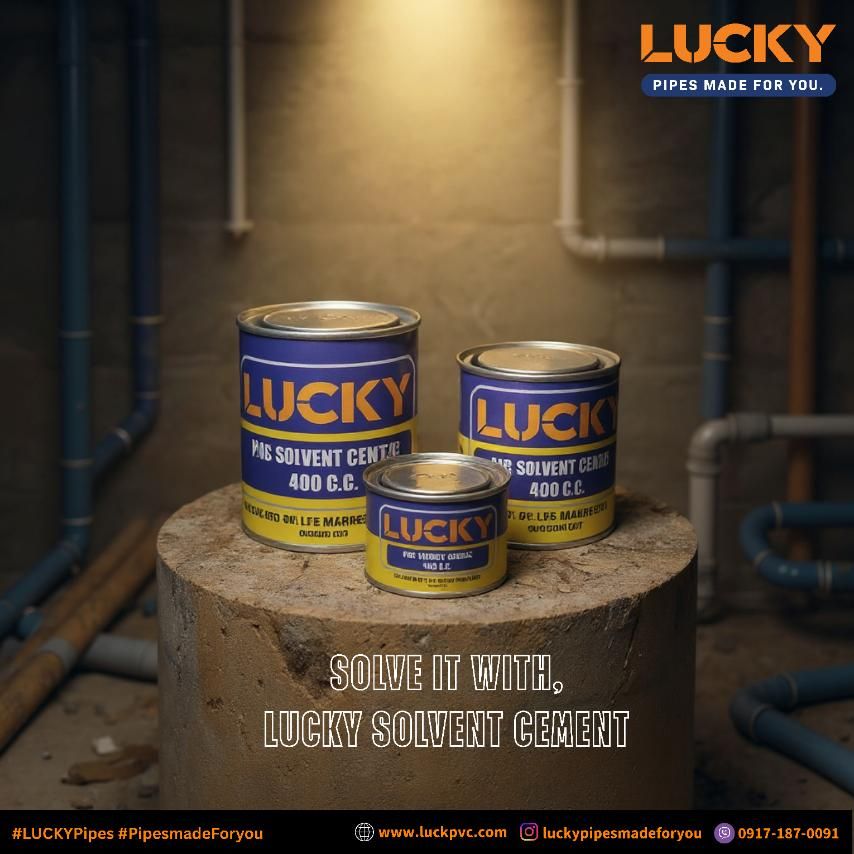 LUCKY - High-quality solvent for joints that won’t fail. Subok sa tibay ...