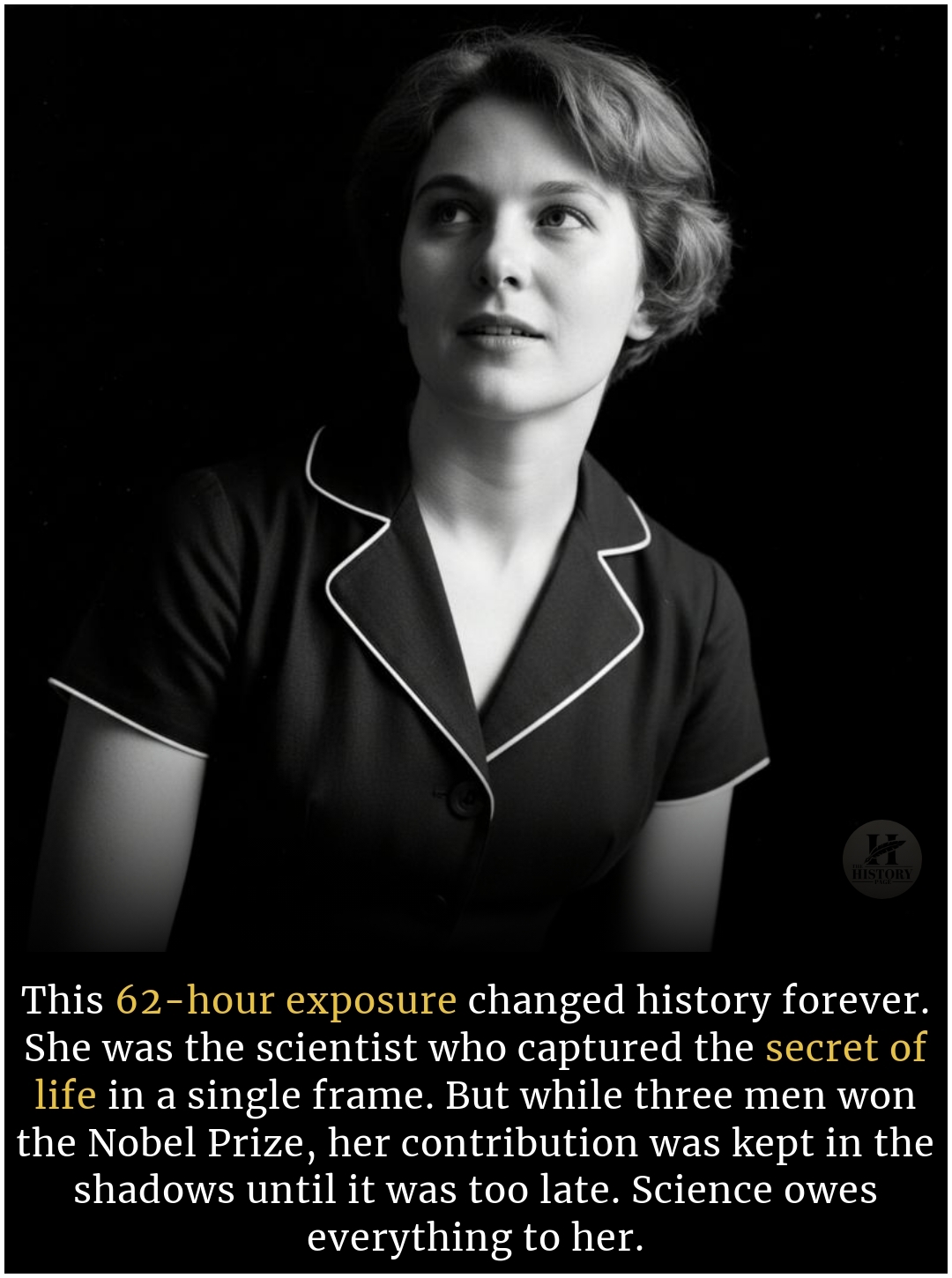 The History - In 1952, a single photograph changed the world. But for ...