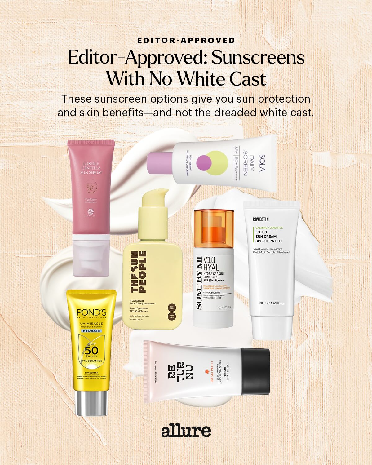 In this edition of Editor-Approved, the #AllurePhilippines team shares their sunscreen picks that don't leave the dreaded white cast. ☀️✨ Finding a sunscreen that doesn't leave a ghost-like white cast or feel