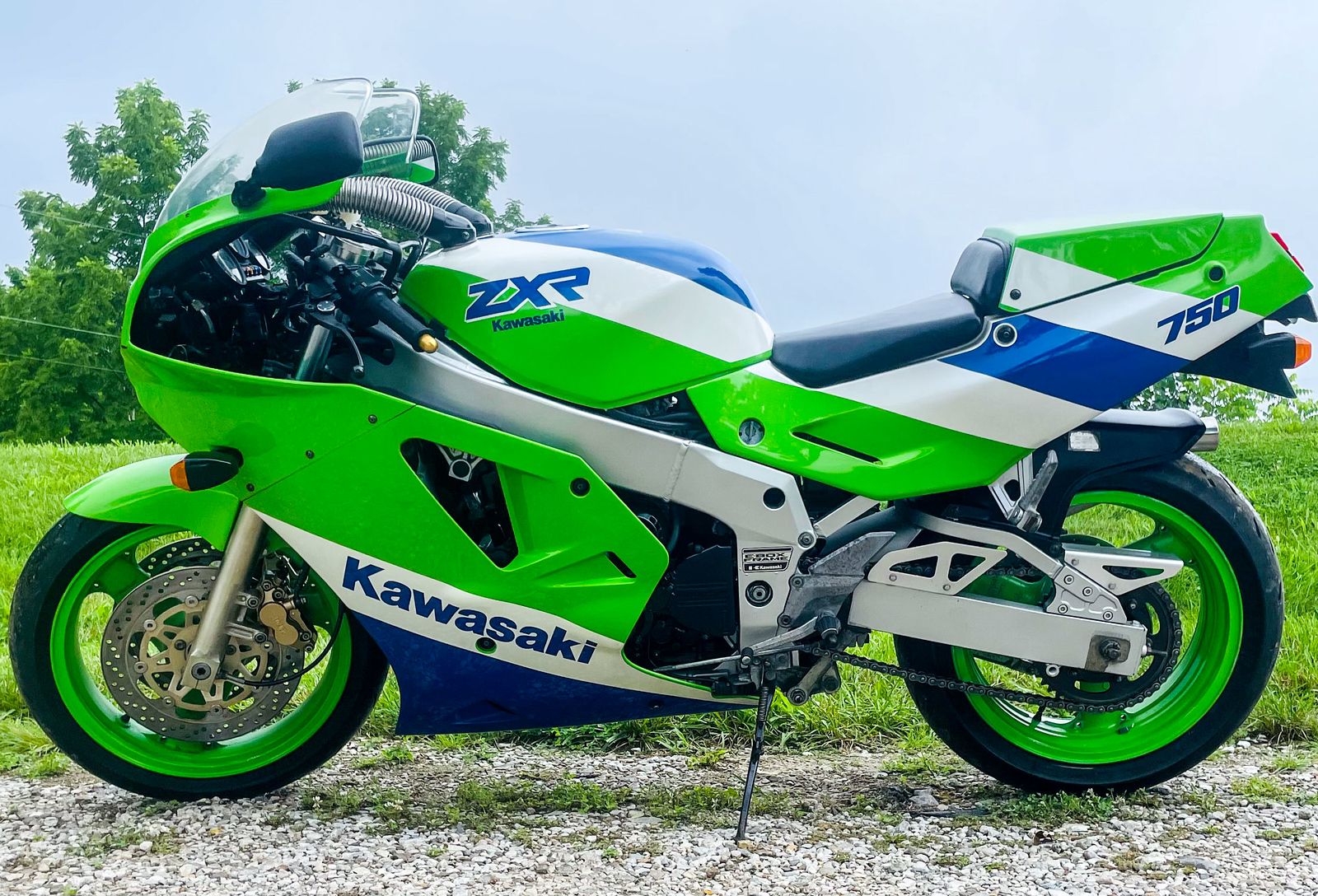 Tony - The 1992 Kawasaki Ninja ZX-7R (K2) is the second-year