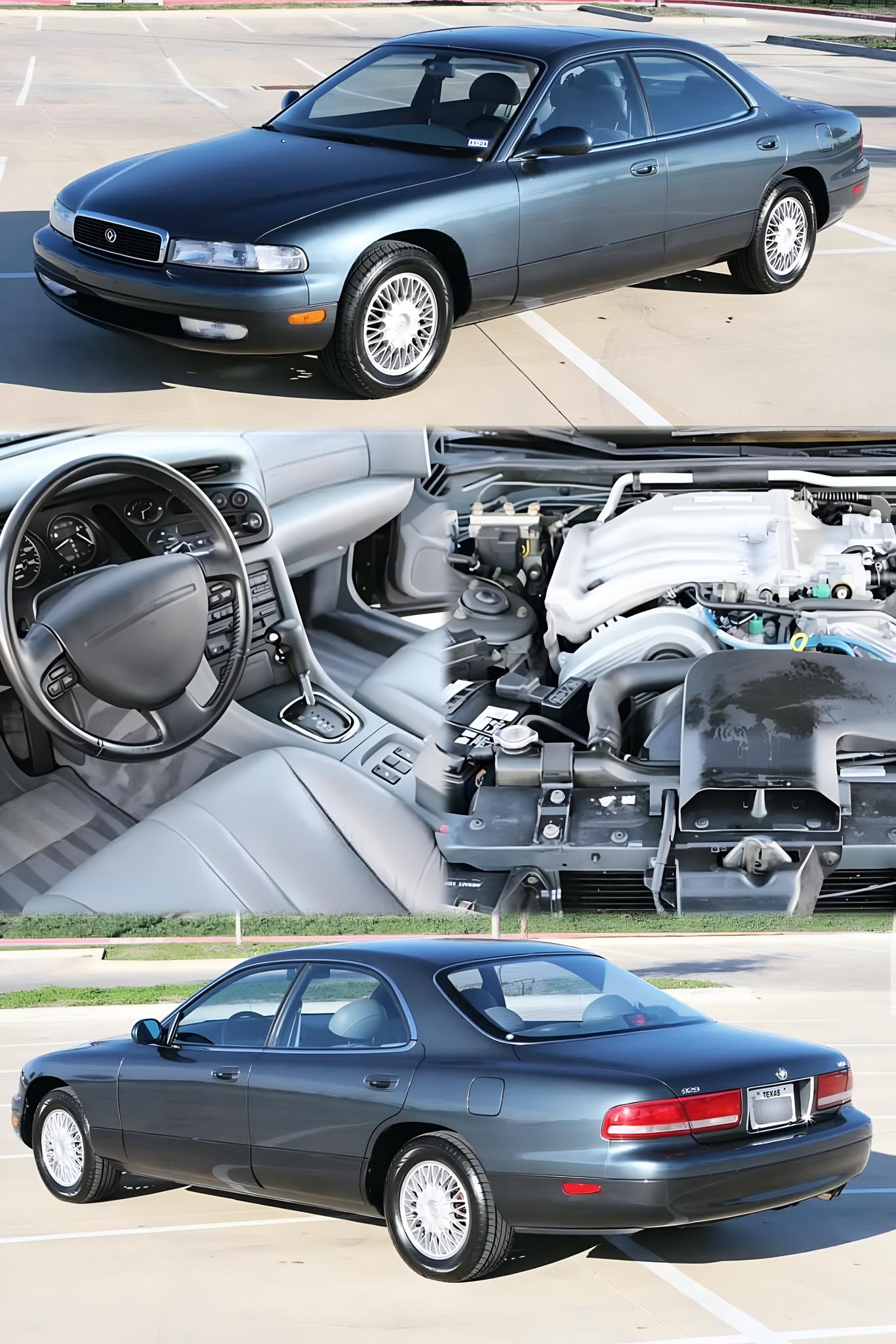 1992 Mazda 929 Luxury Sedan Brochure. USA, 8-1991. Ẽfini MS-9