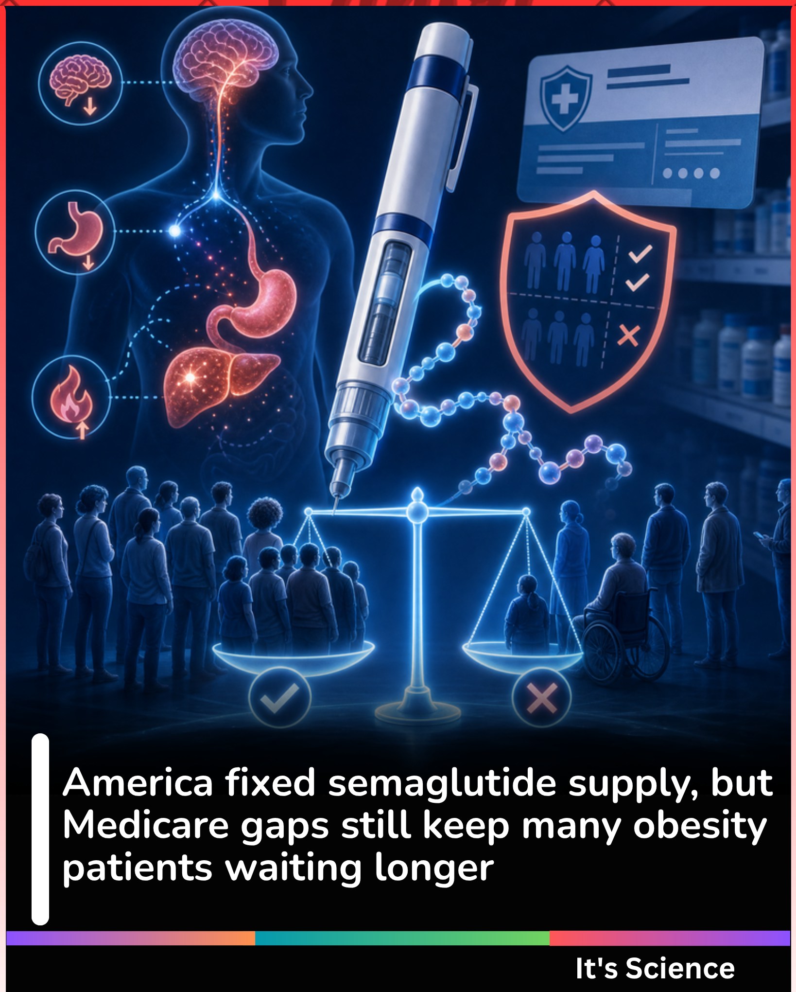 The FDA says semaglutide supply has stabilized after years of shortage. That sounds like the end of the story, but it is really the start of a harder one: who can actually