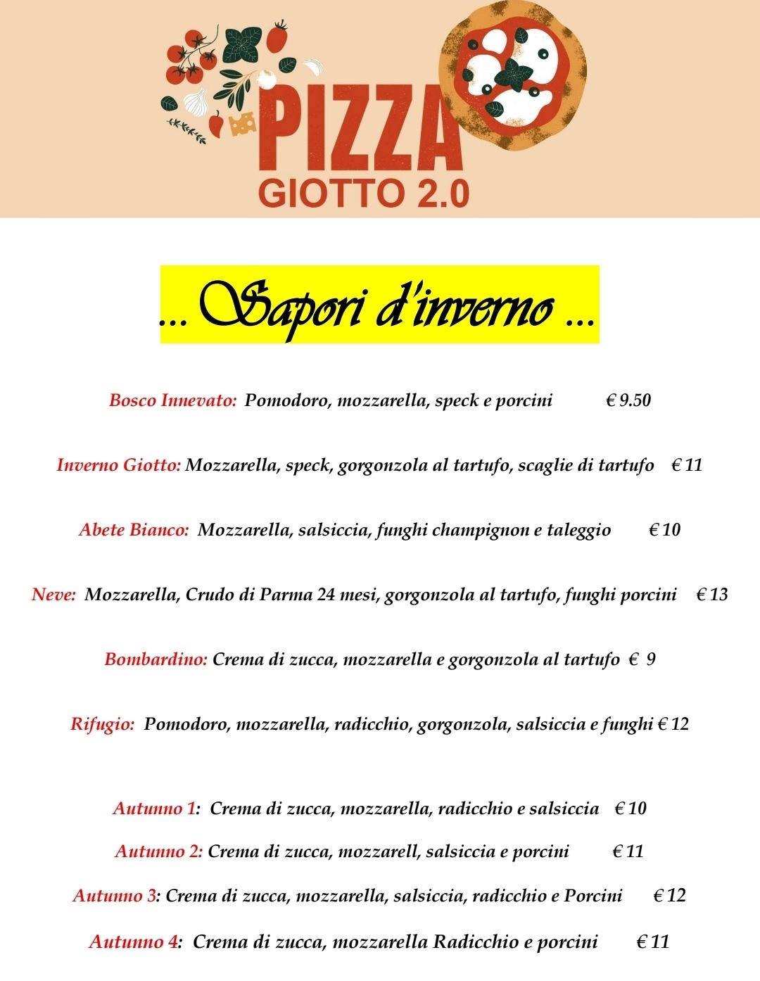 Pizzeria Giotto 2.0 | Cadoneghe