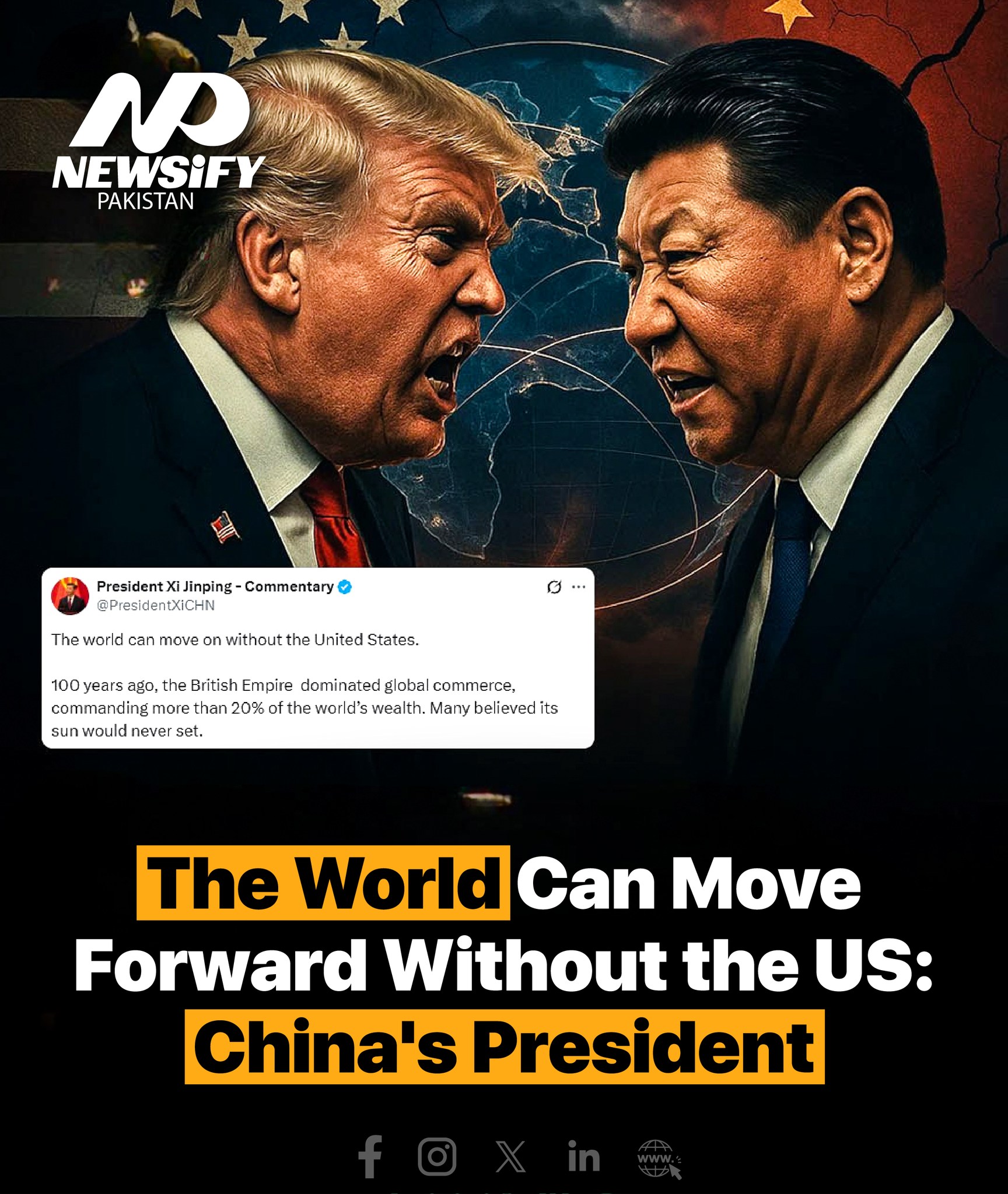 Newsify - A message from Chinese President Xi Jinping’s official ...