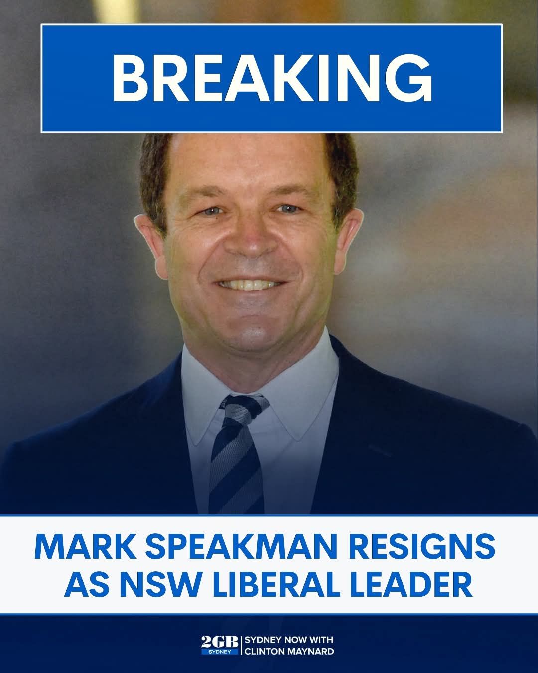 He's currently addressing the media. | Facebook