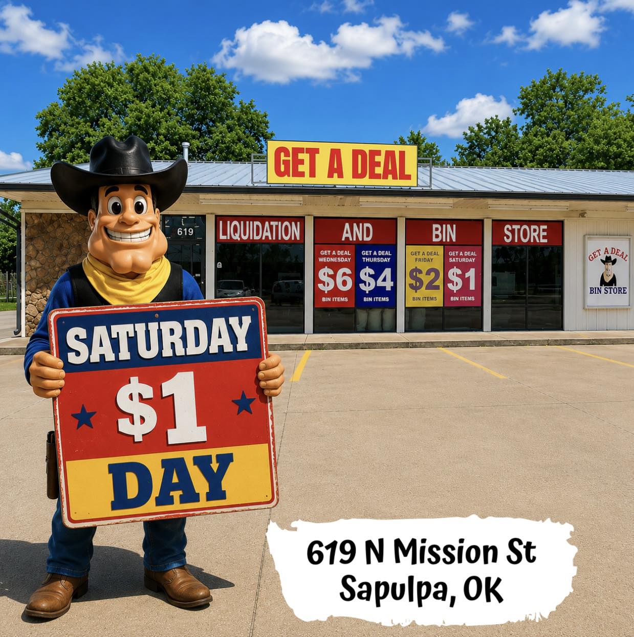 Get A Deal Bin Store | Sapulpa OK