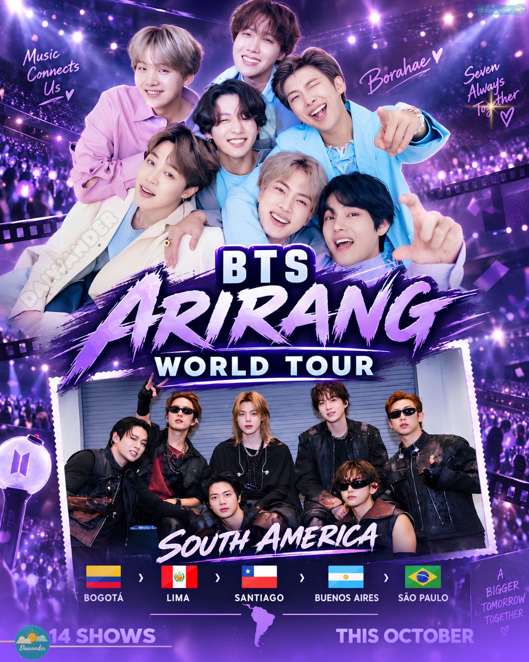 BTS World Tour 'Arirang' dates and cities announced