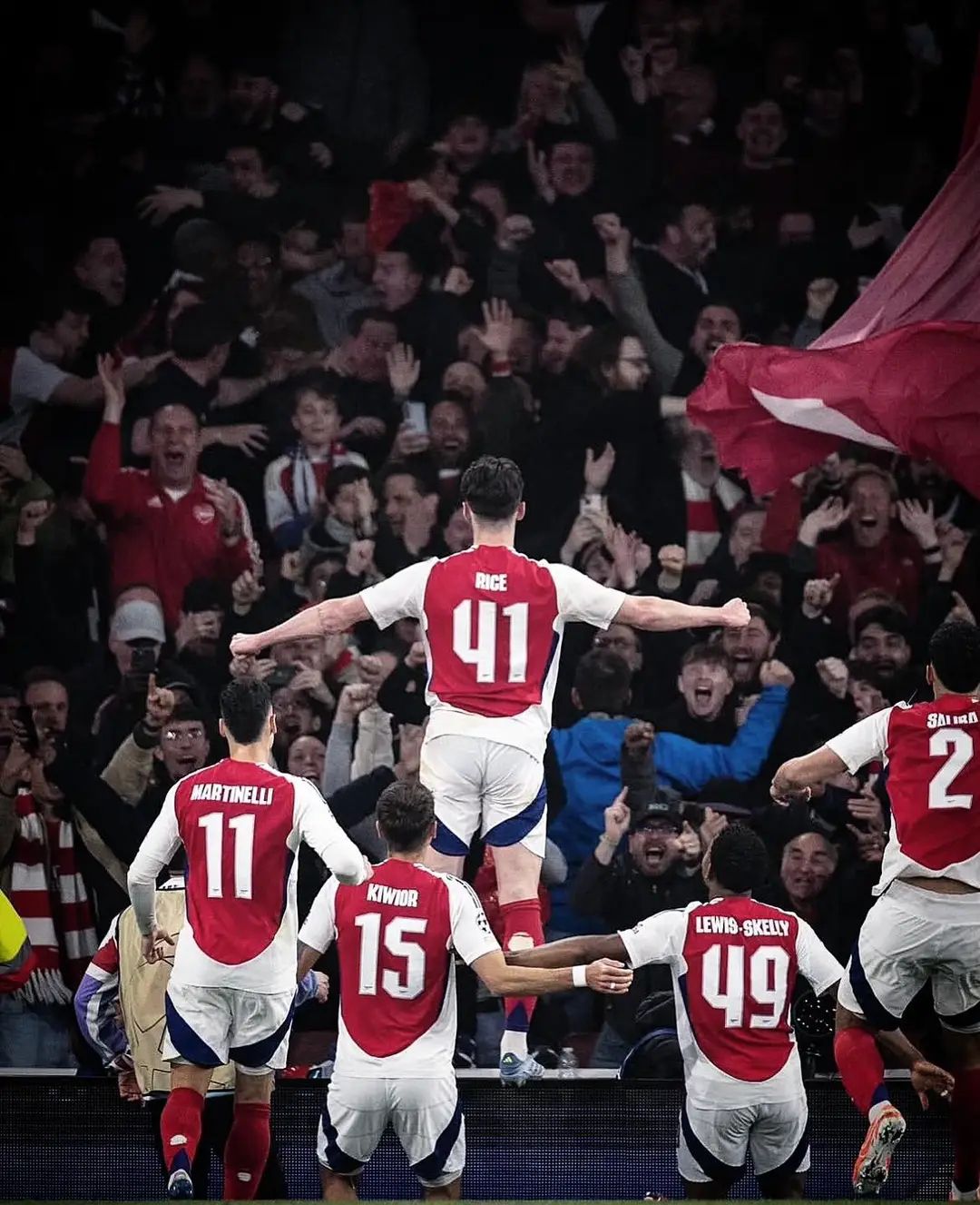 Leo Messi fans | Declan Rice became the 𝐟𝐢𝐫𝐬𝐭 𝐩𝐥𝐚𝐲𝐞𝐫 𝐞𝐯𝐞𝐫 to score two ...