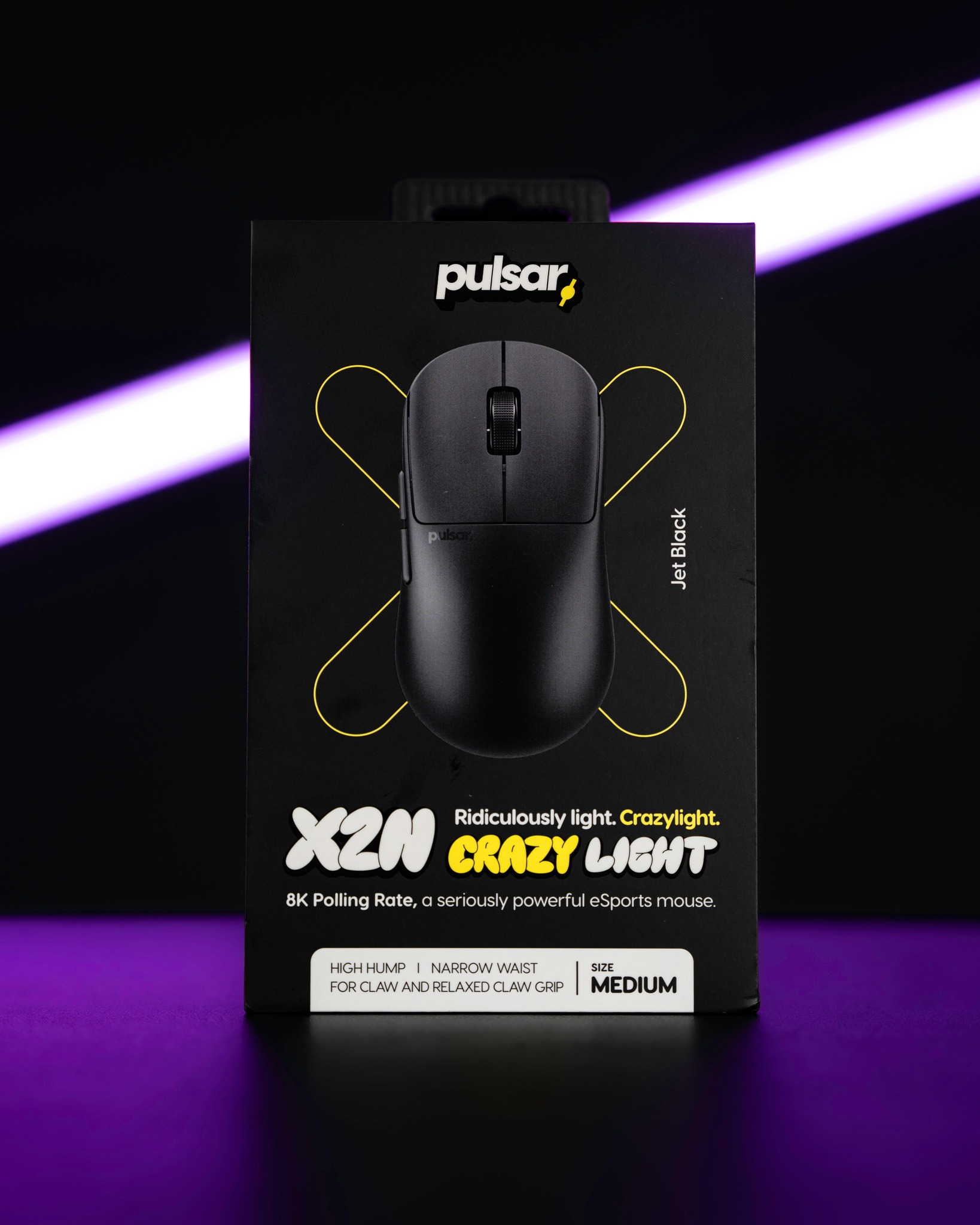The PULSAR X2H CRAZYLIGHT 8K Mini is built for players who want