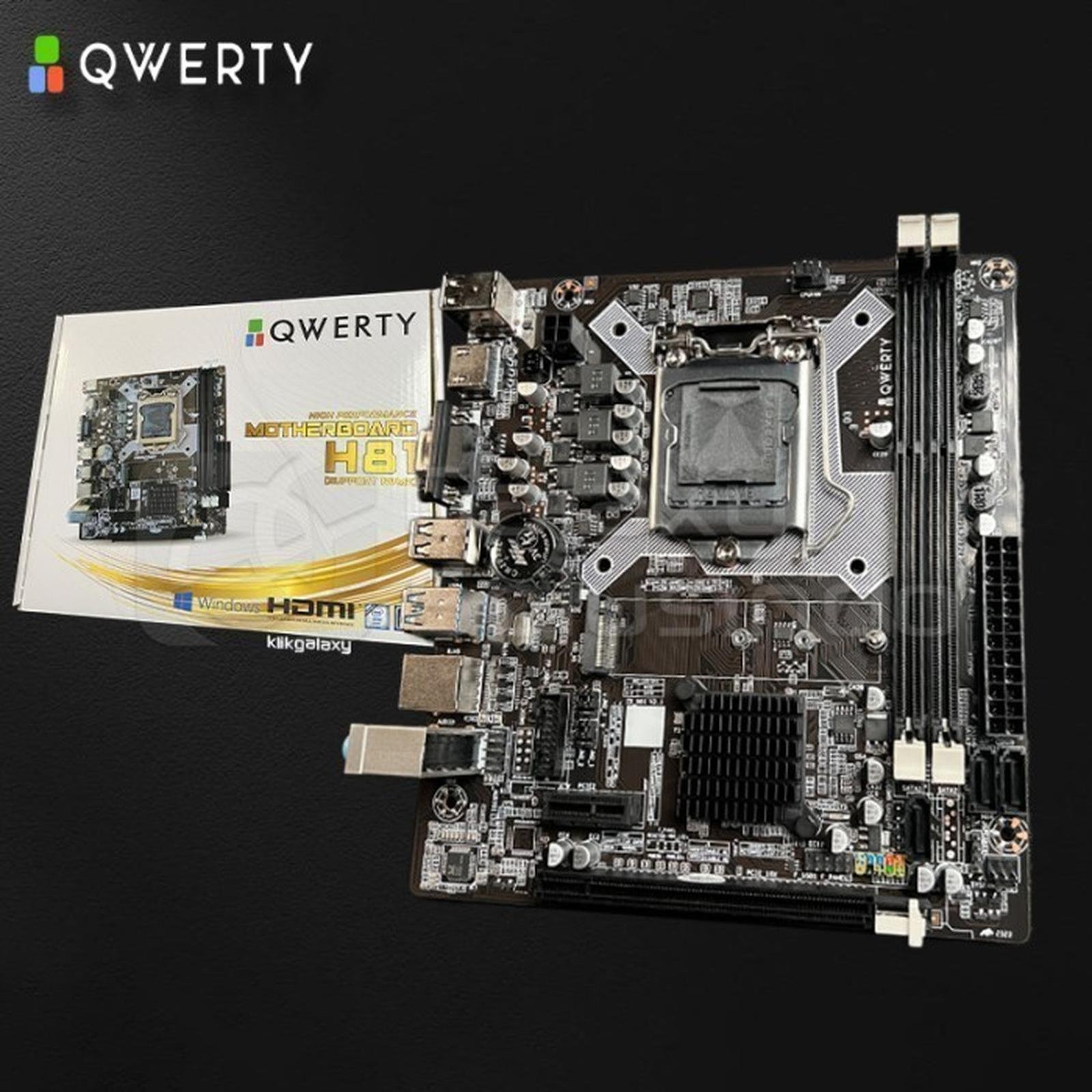 SPECIFICATION: Qwerty H81 NVME DDR3 Intel LGA 1150 Motherboard