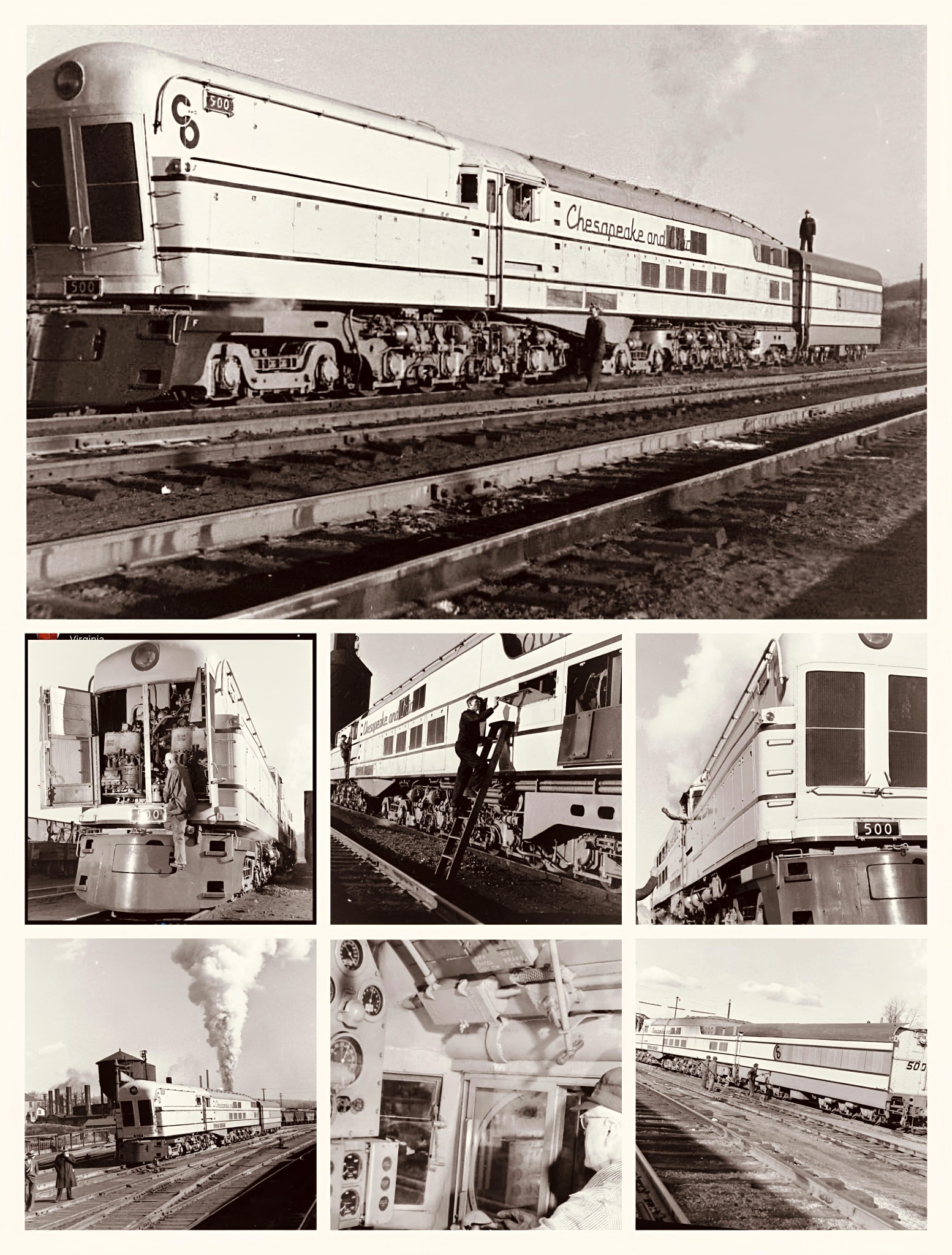 Chesapeake locomotive specifications and history