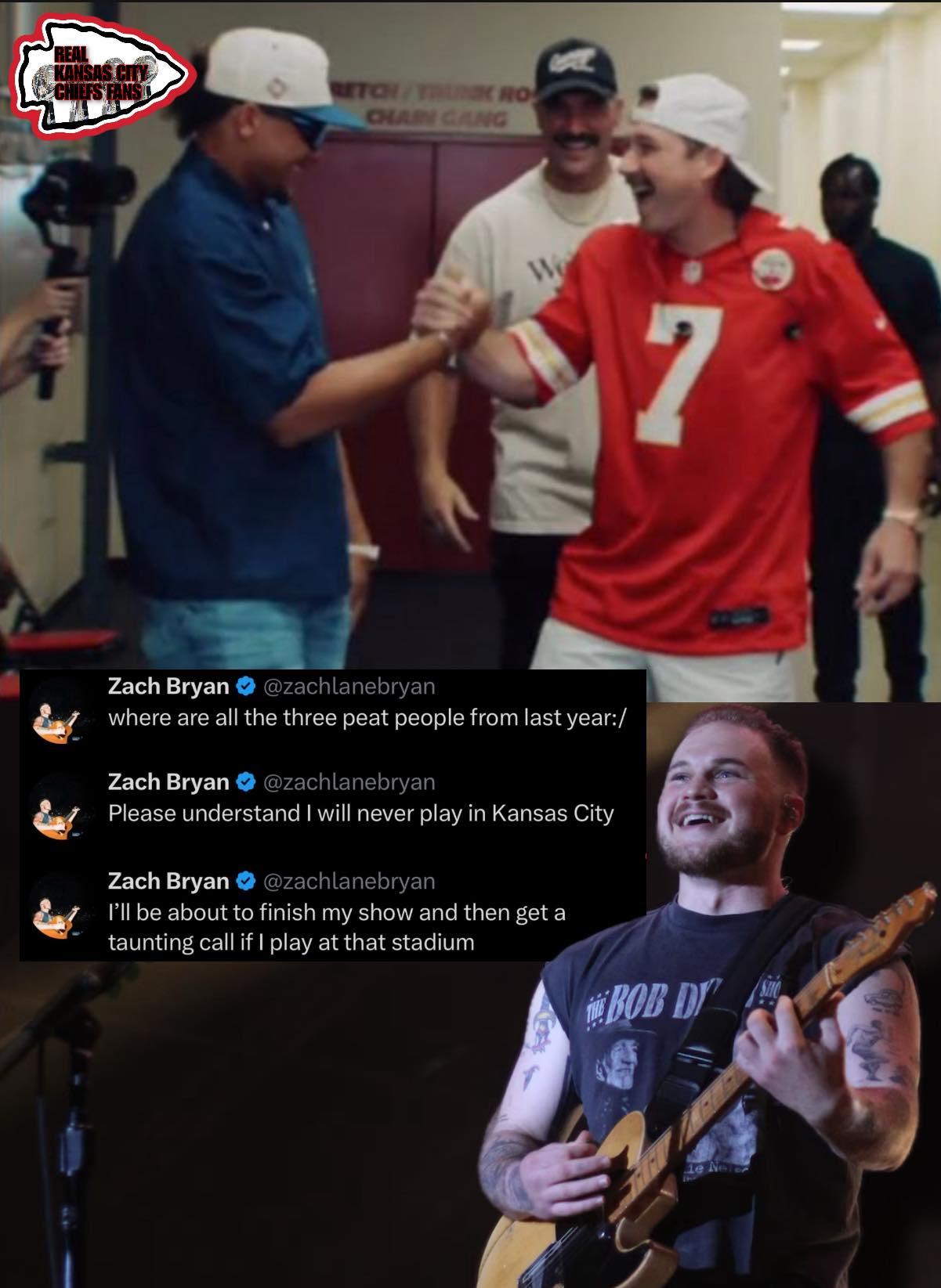Morgan Wallen > Zach Bryan😂