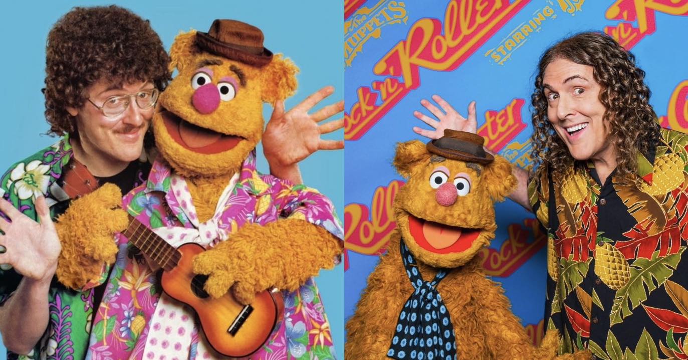 Weird Al and Fozzie Bear, reunited after 42 years ❤️ We love to