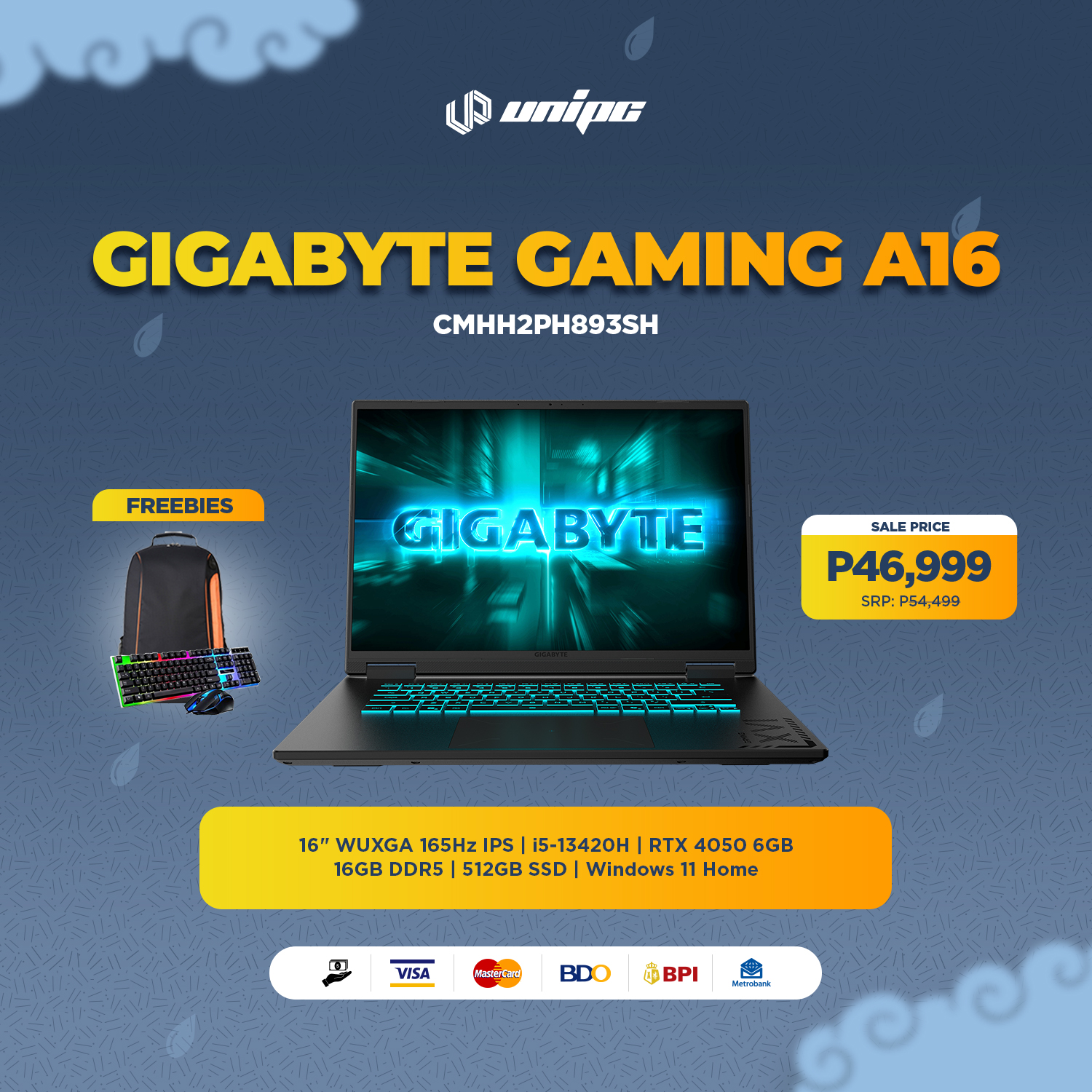 UniPC - Gigabyte's got GIGABUFFS this 2025 with the Gigabyte A16! Grab ...