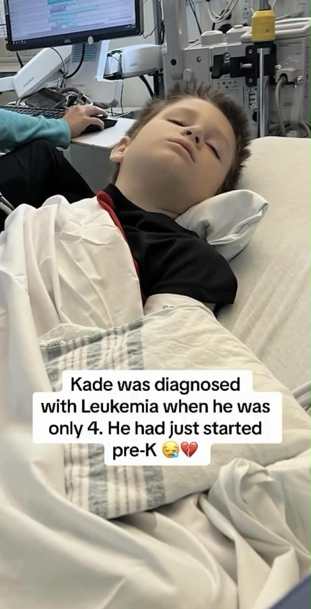 Charlie - Kade was diagnosed with leukemia😢 | Facebook