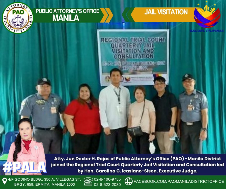 Public Attorney's Office - Manila District | Manila