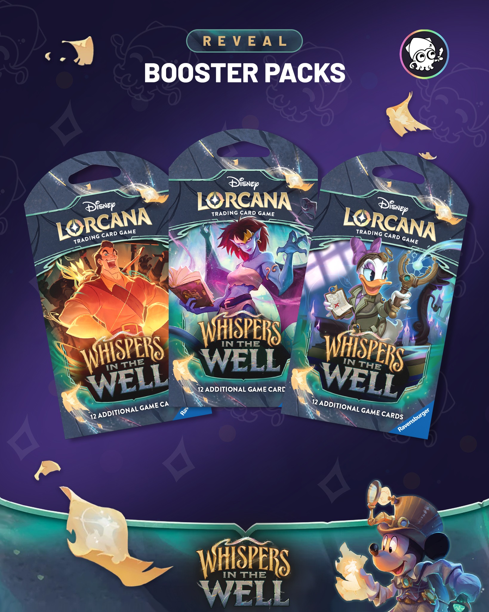 Disney Lorcana TCG set 10 product lineup