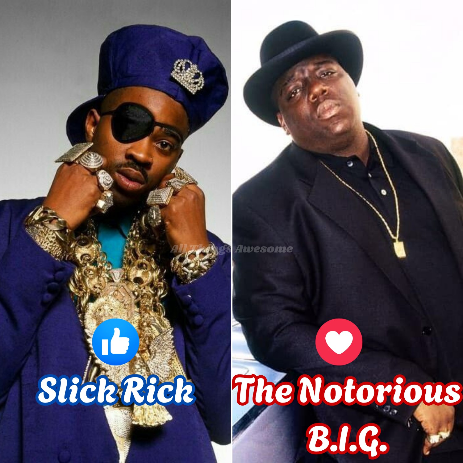 ? Big Daddy Kane ❤️ Slick Rick