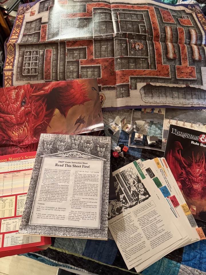 1991 Advanced Dungeons & Dragons trading cards factory set for sale