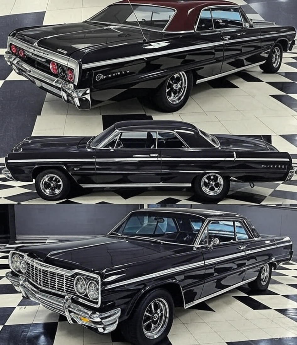 The 1964 Chevrolet Impala stands as a timeless symbol of American