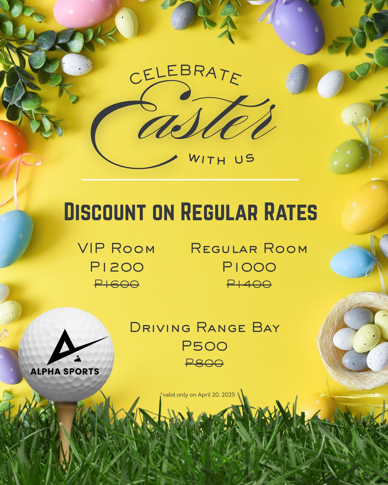 Friends - Celebrate Easter Sunday with Us at Alpha Sports! Looking for ...
