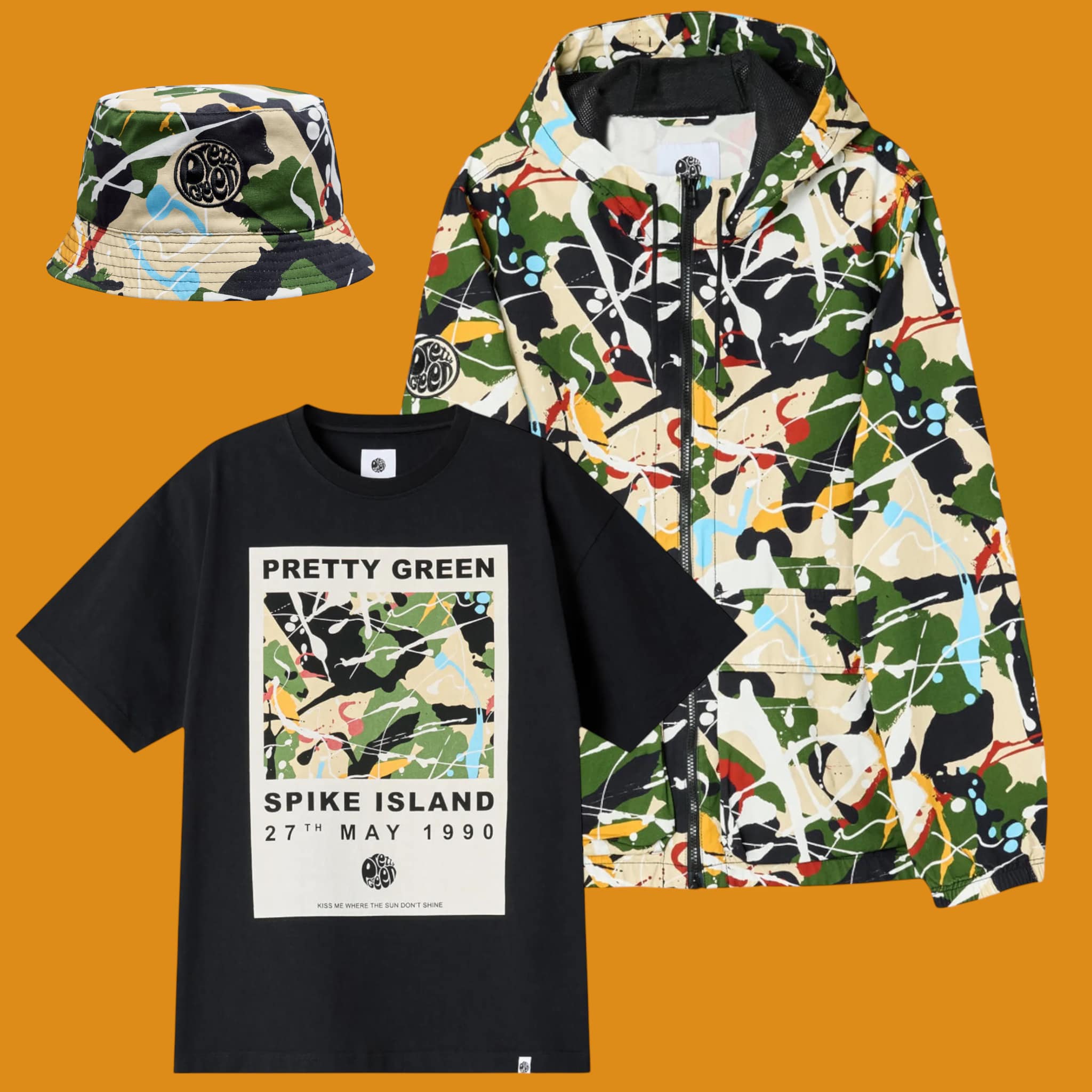 Pretty Green x Spike Island- produced to celebrate today's 35th
