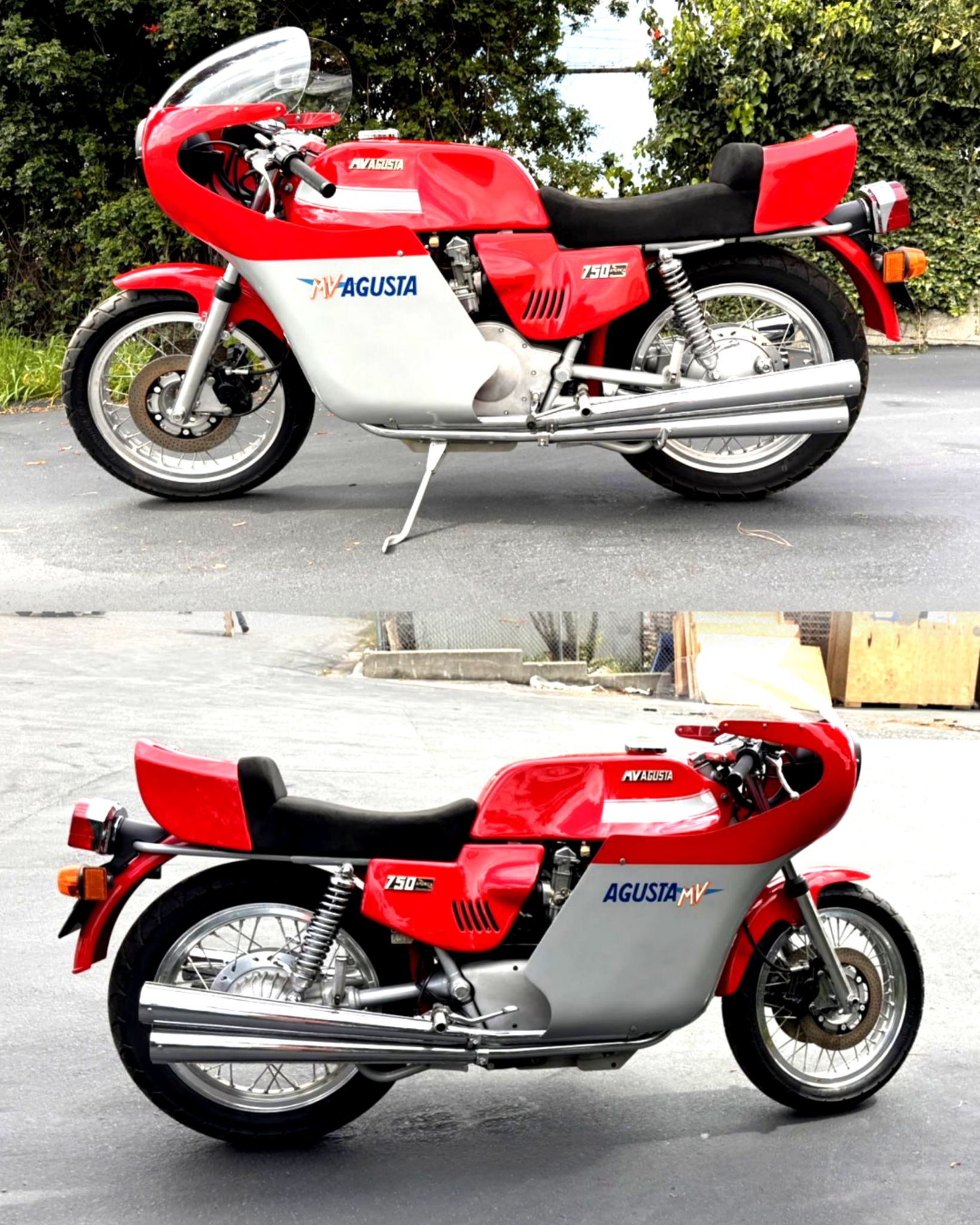 This iconic Italian superbike was MV Agusta 1974 750