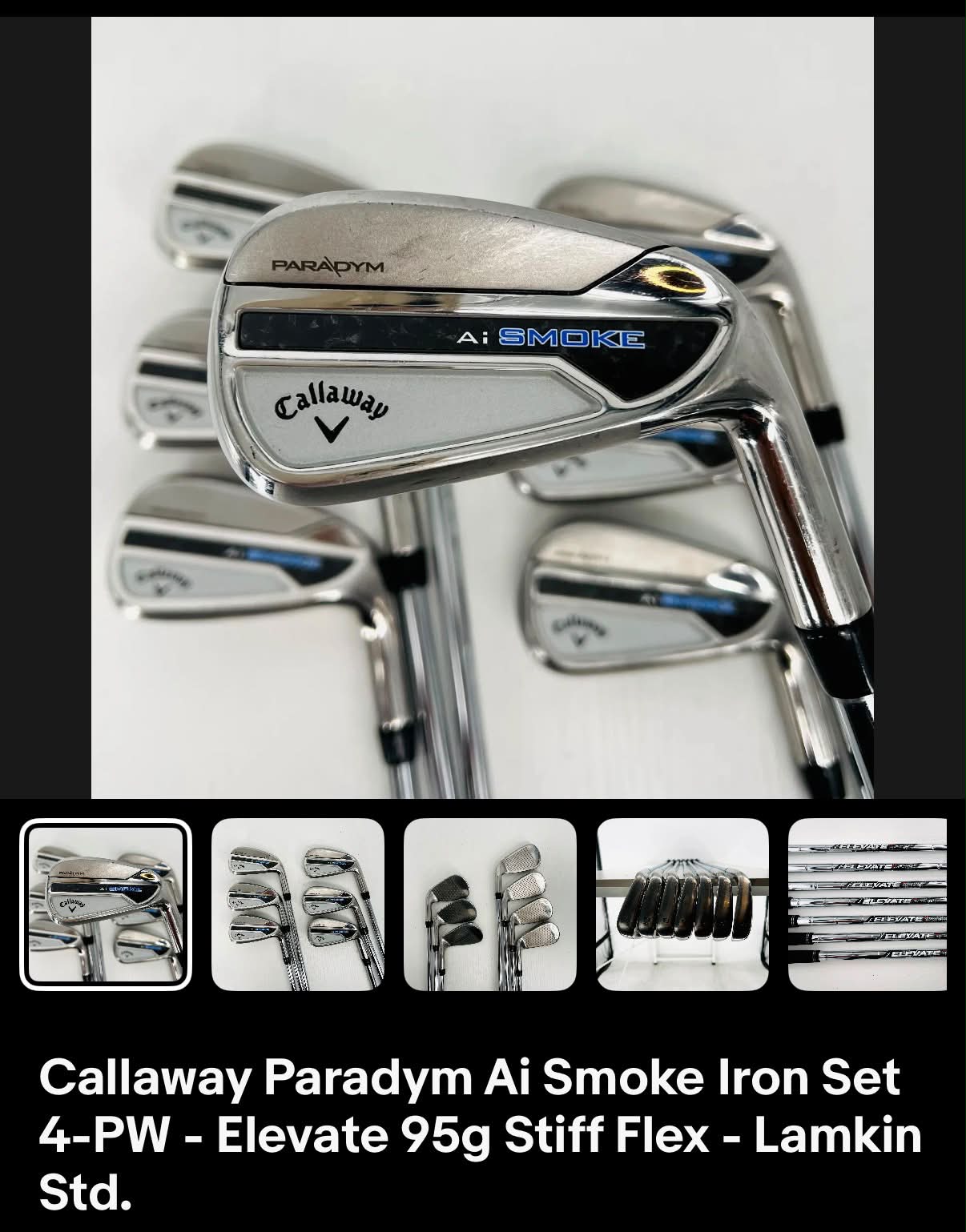 Callaway Paradym Ai Smoke irons review and availability